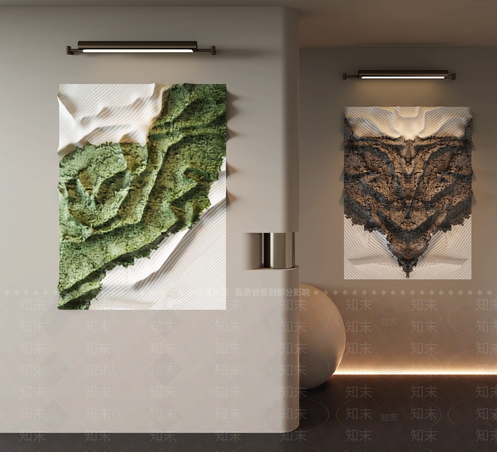 现代挂件3D模型下载【ID:1196921127】