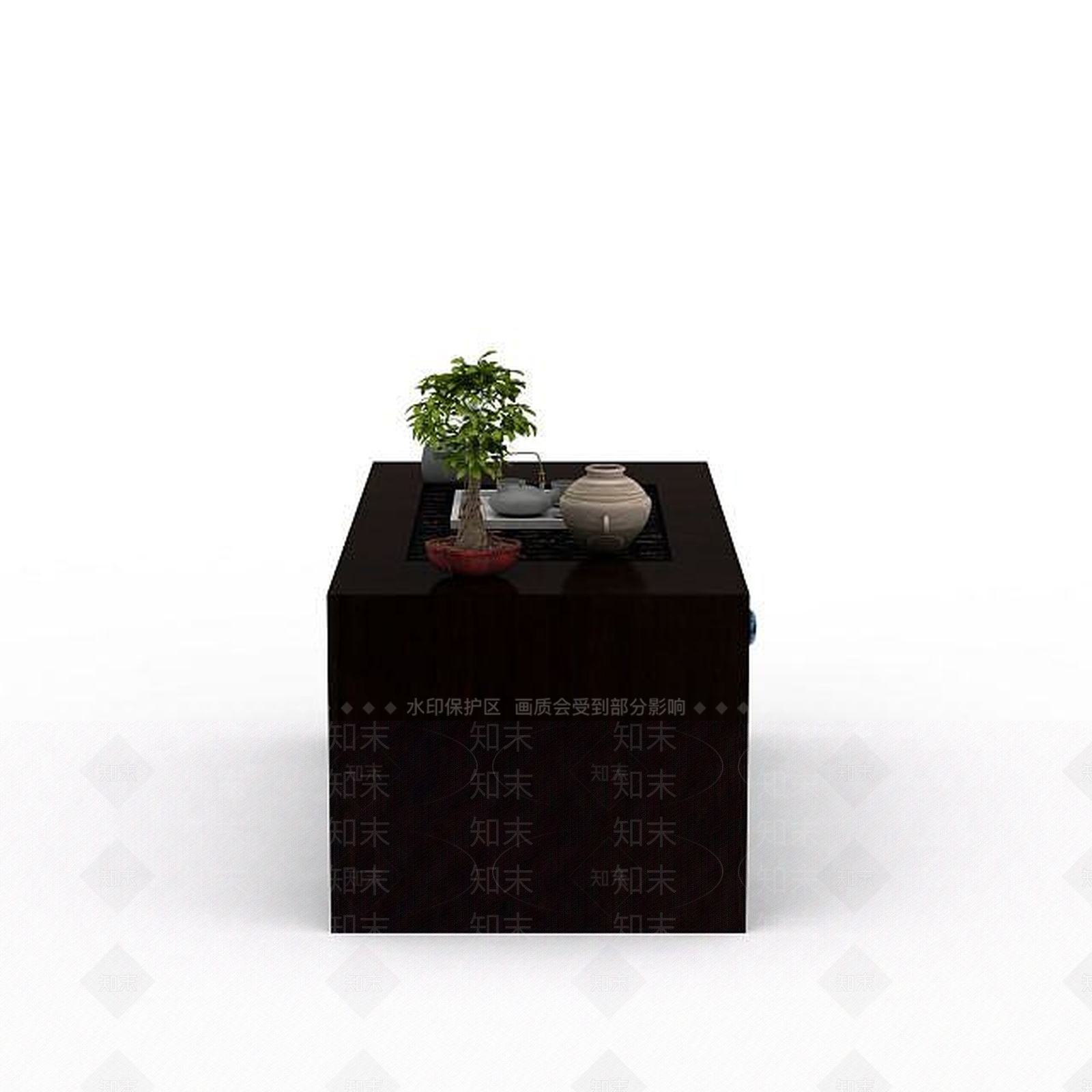 现代书桌3D模型下载【ID:1196925453】