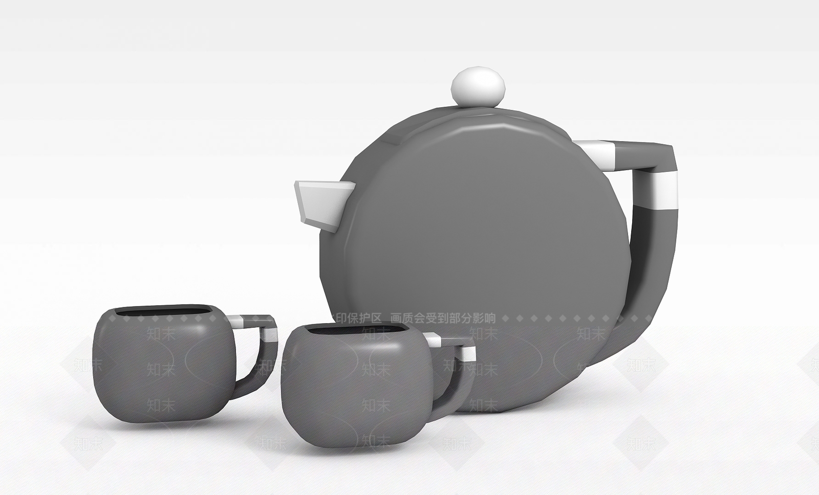 现代麻将桌3D模型下载【ID:1199845987】