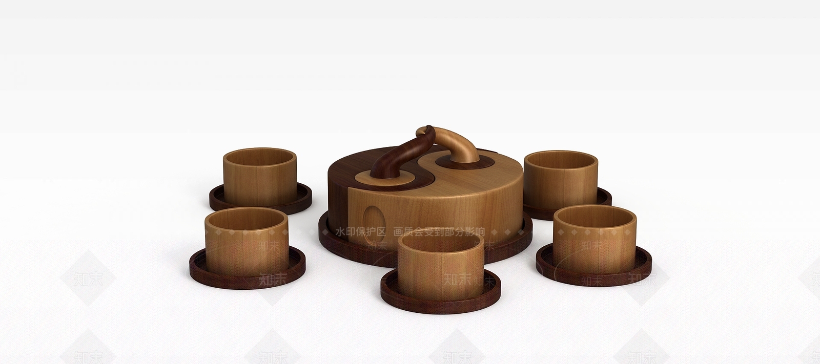 现代麻将桌3D模型下载【ID:1196927623】