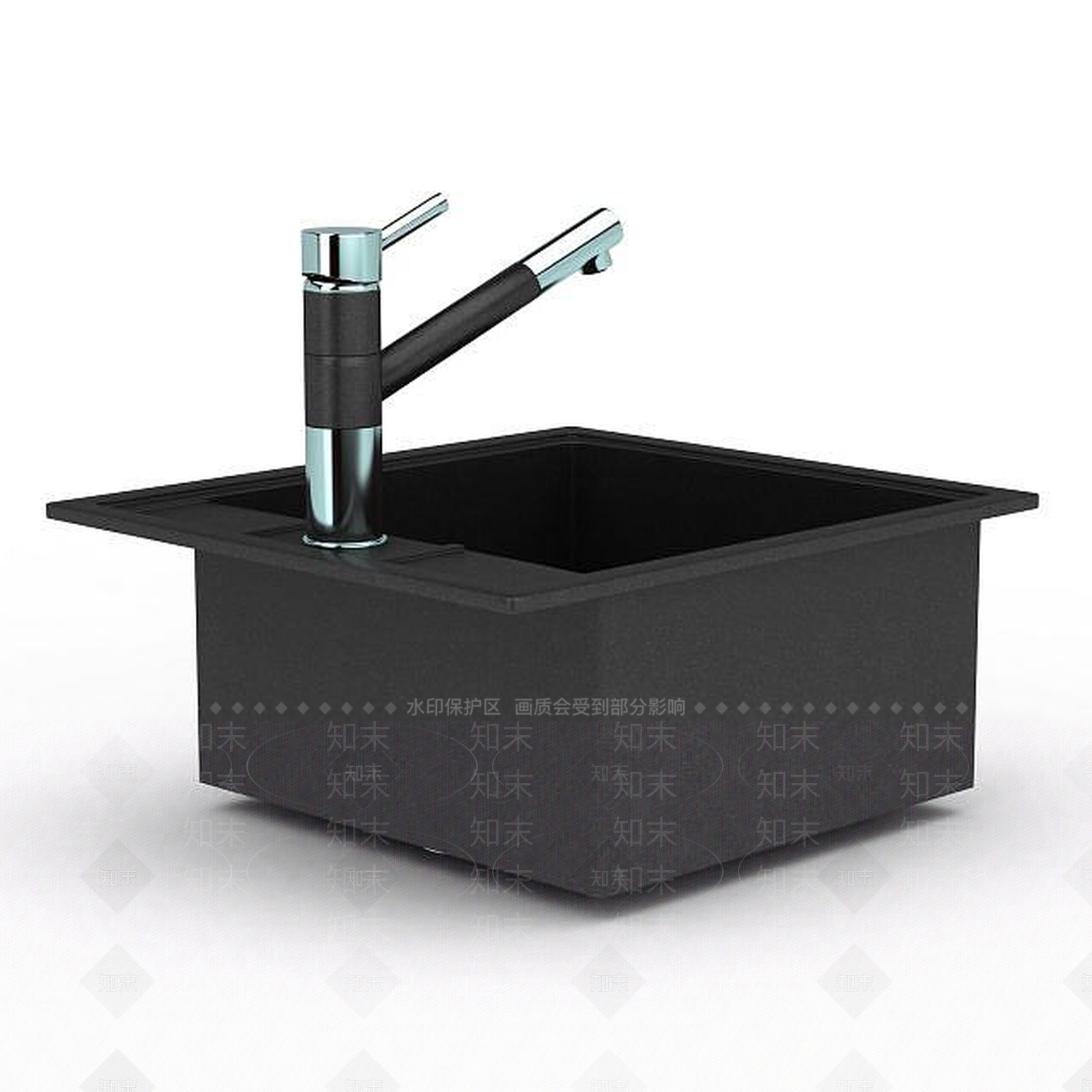 现代厨具3D模型下载【ID:1196927782】