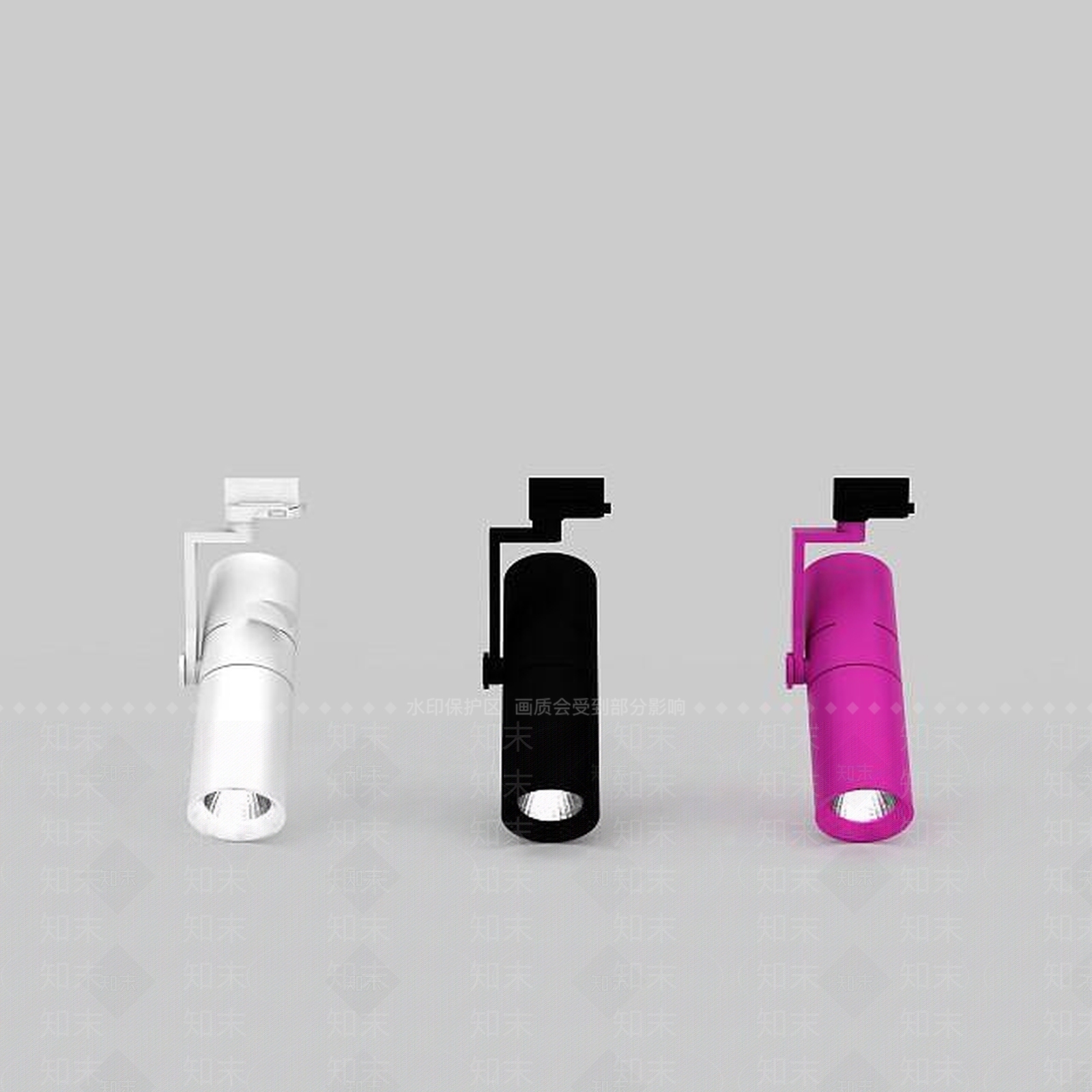 现代射灯3D模型下载【ID:1196928197】