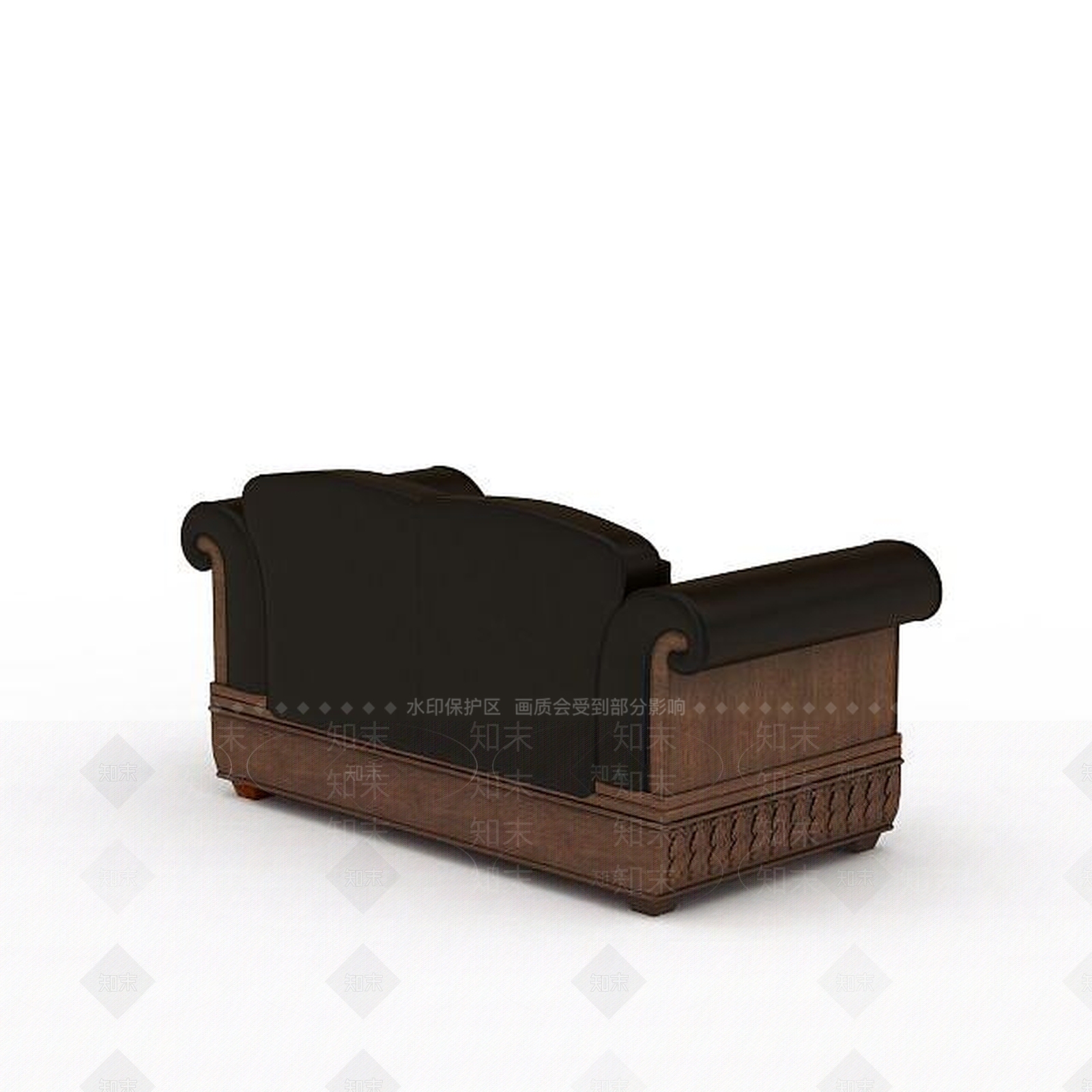 现代双人沙发3D模型下载【ID:1196928847】