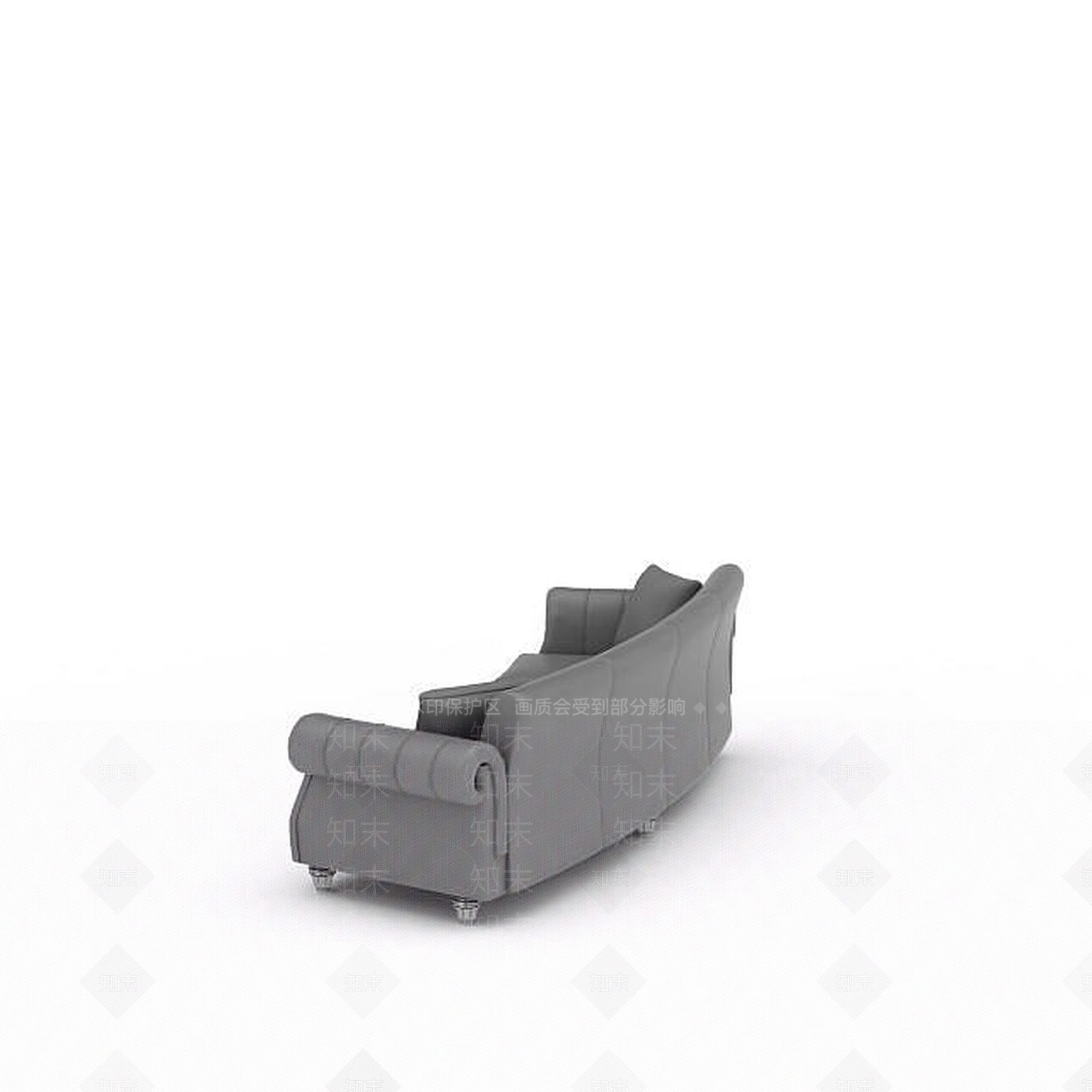 现代双人沙发3D模型下载【ID:1199825413】