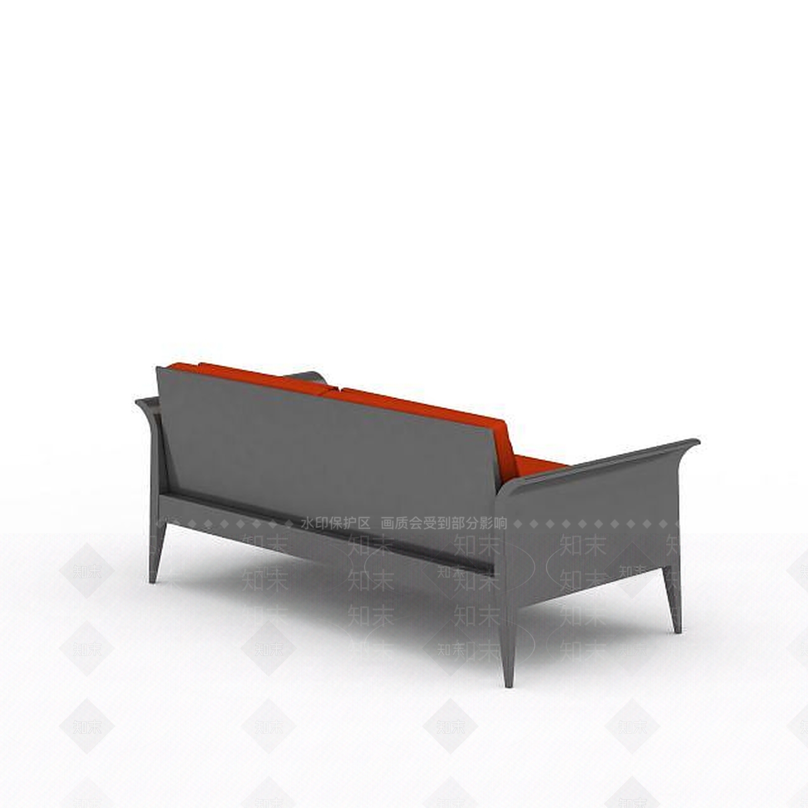现代双人沙发3D模型下载【ID:1199821315】