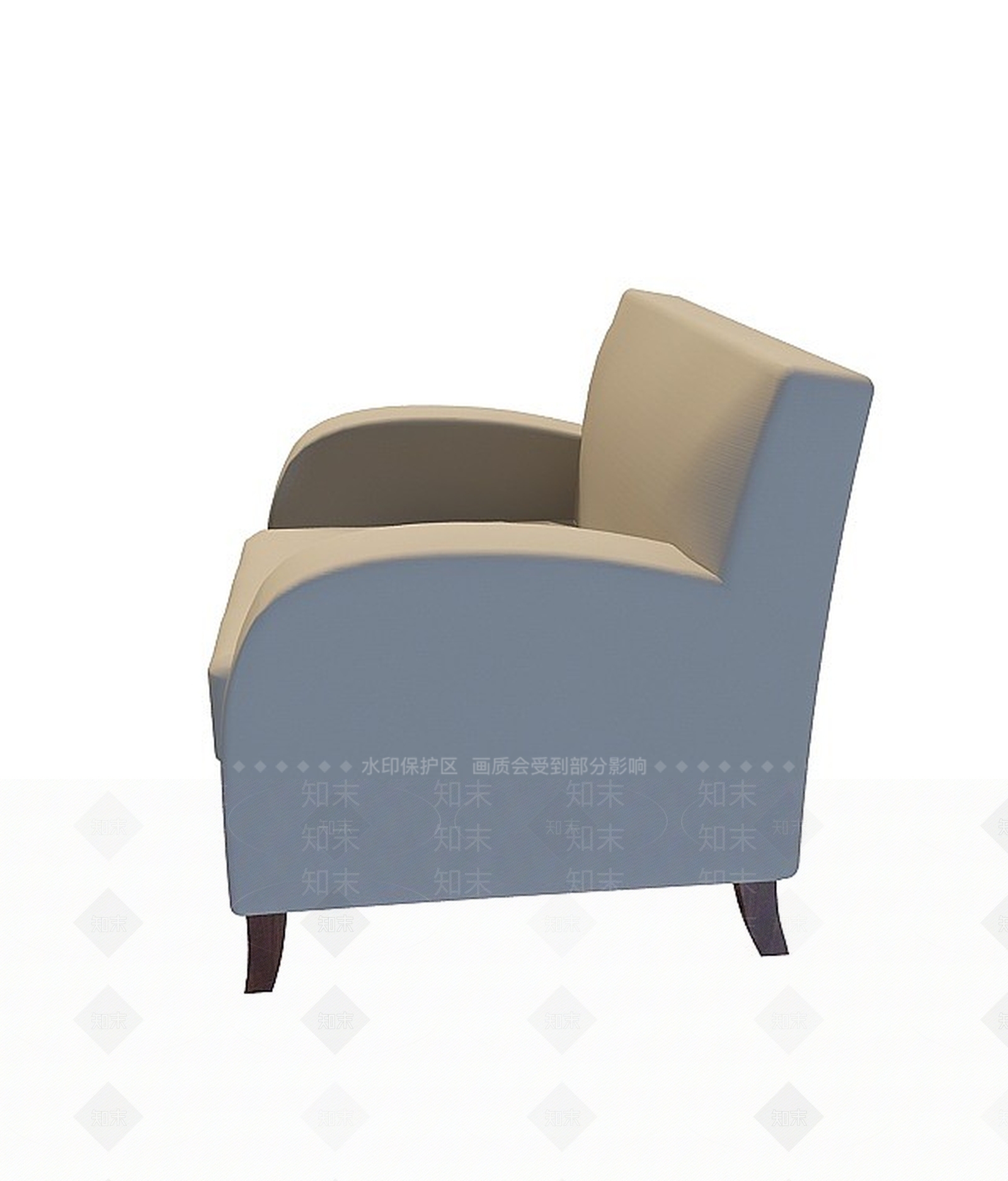 现代双人沙发3D模型下载【ID:1196929135】