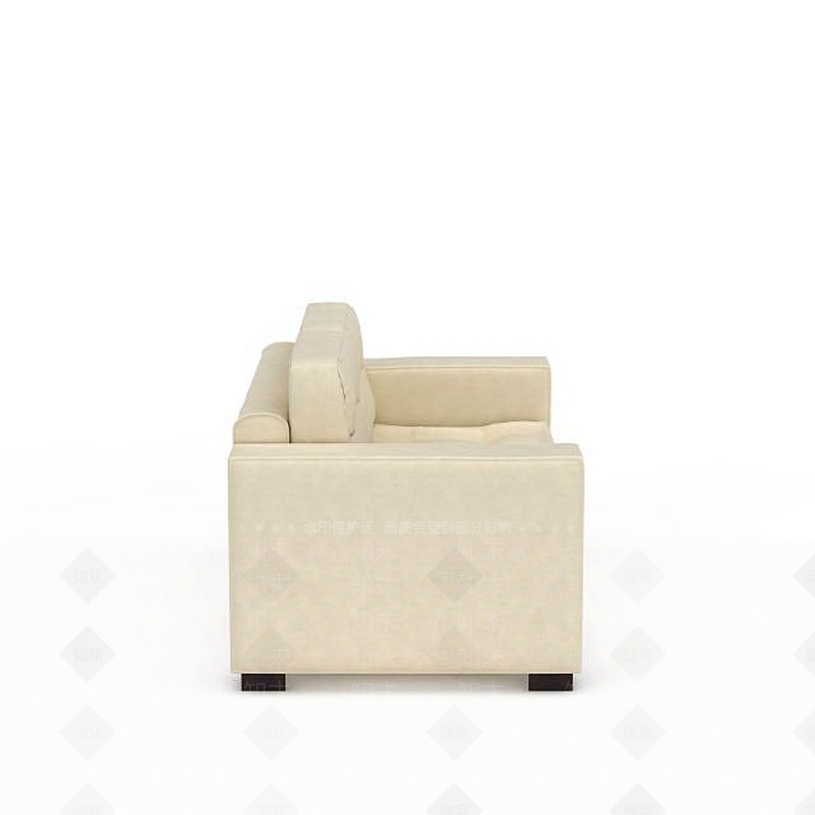 现代双人沙发3D模型下载【ID:1196929720】