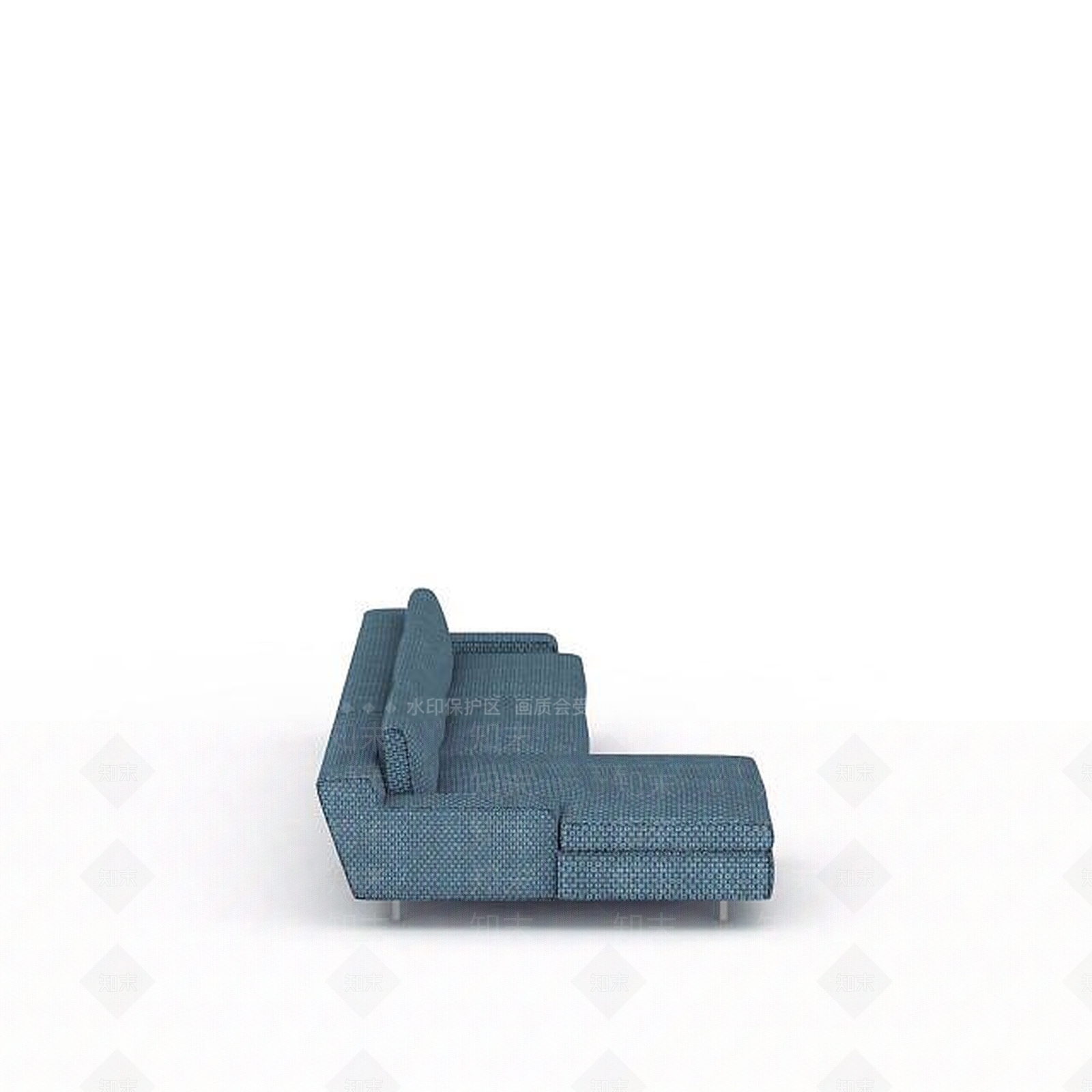 现代双人沙发3D模型下载【ID:1196930723】