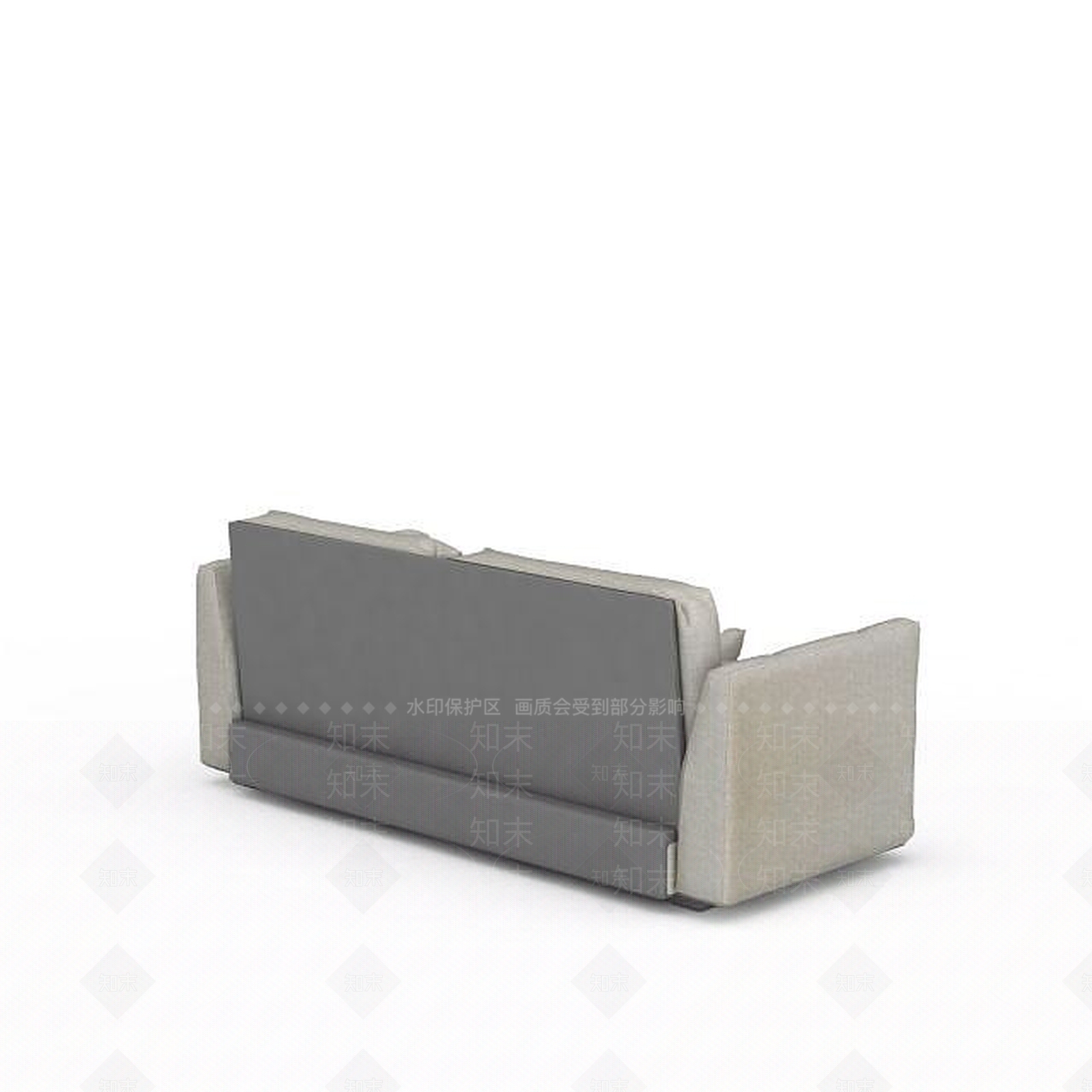 现代双人沙发3D模型下载【ID:1196931062】