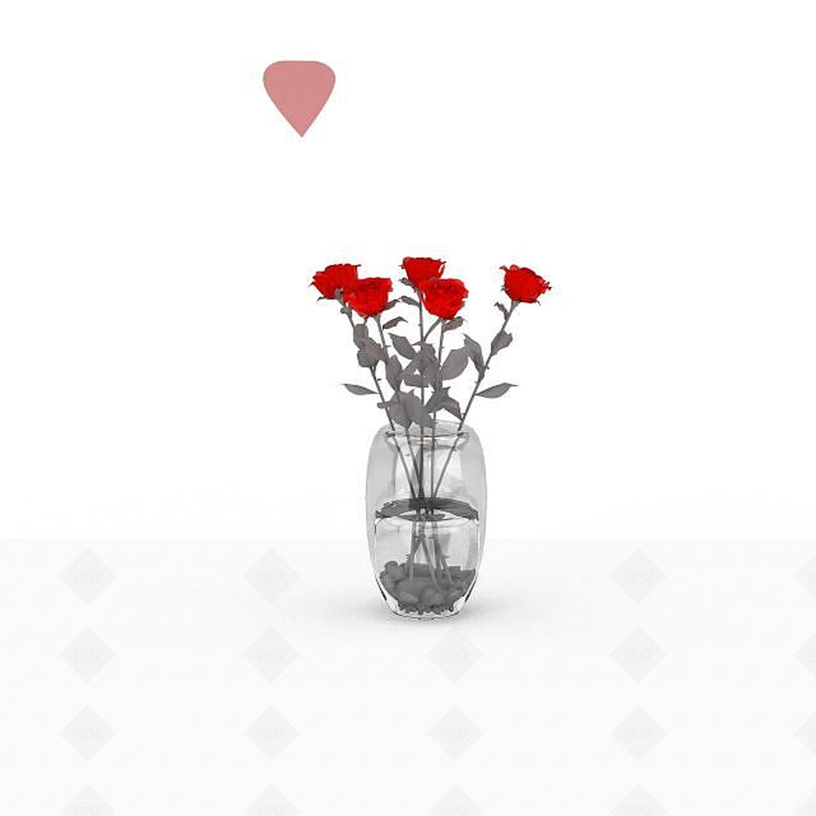 现代摆件组合3D模型下载【ID:1196931154】