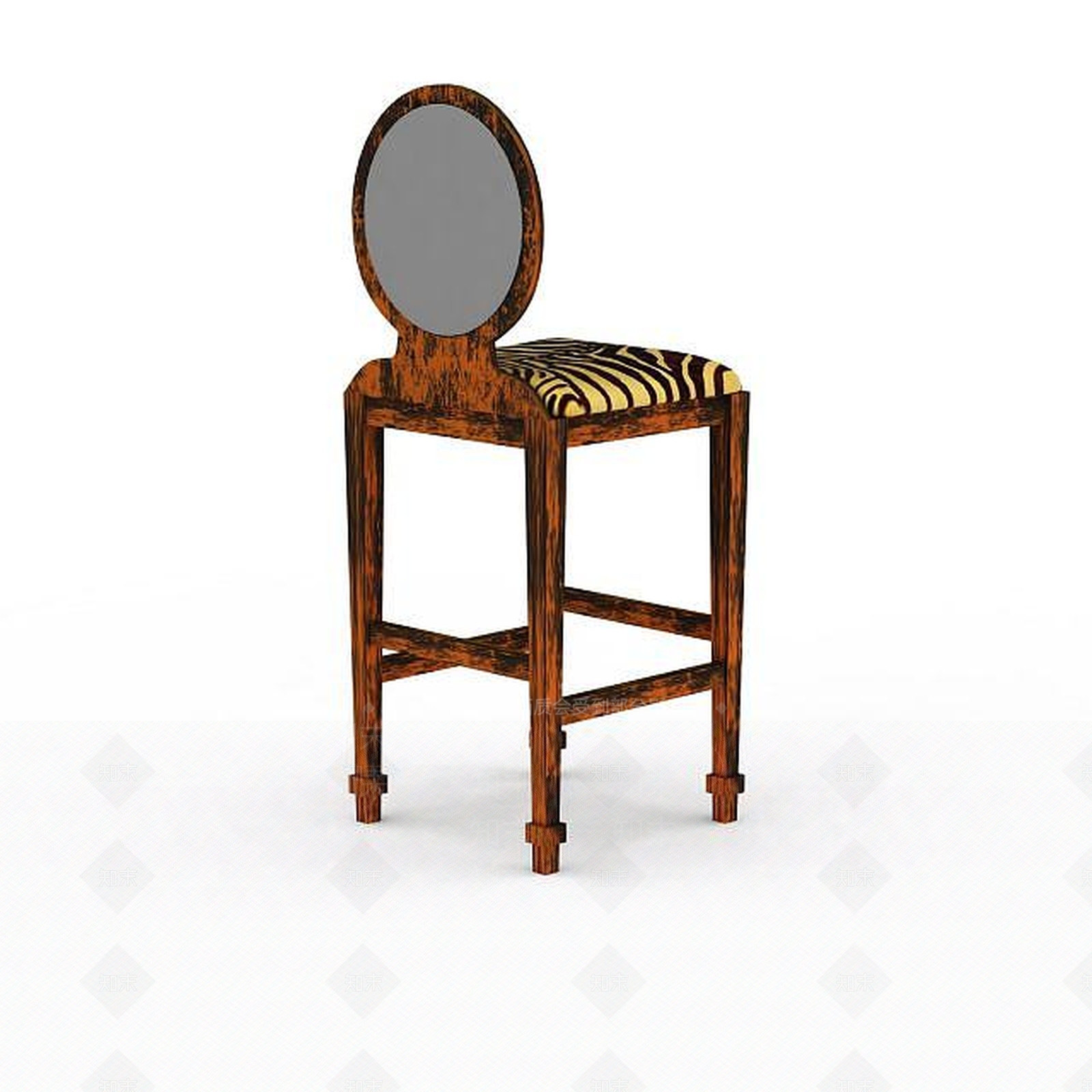 现代休闲椅3D模型下载【ID:1196931586】