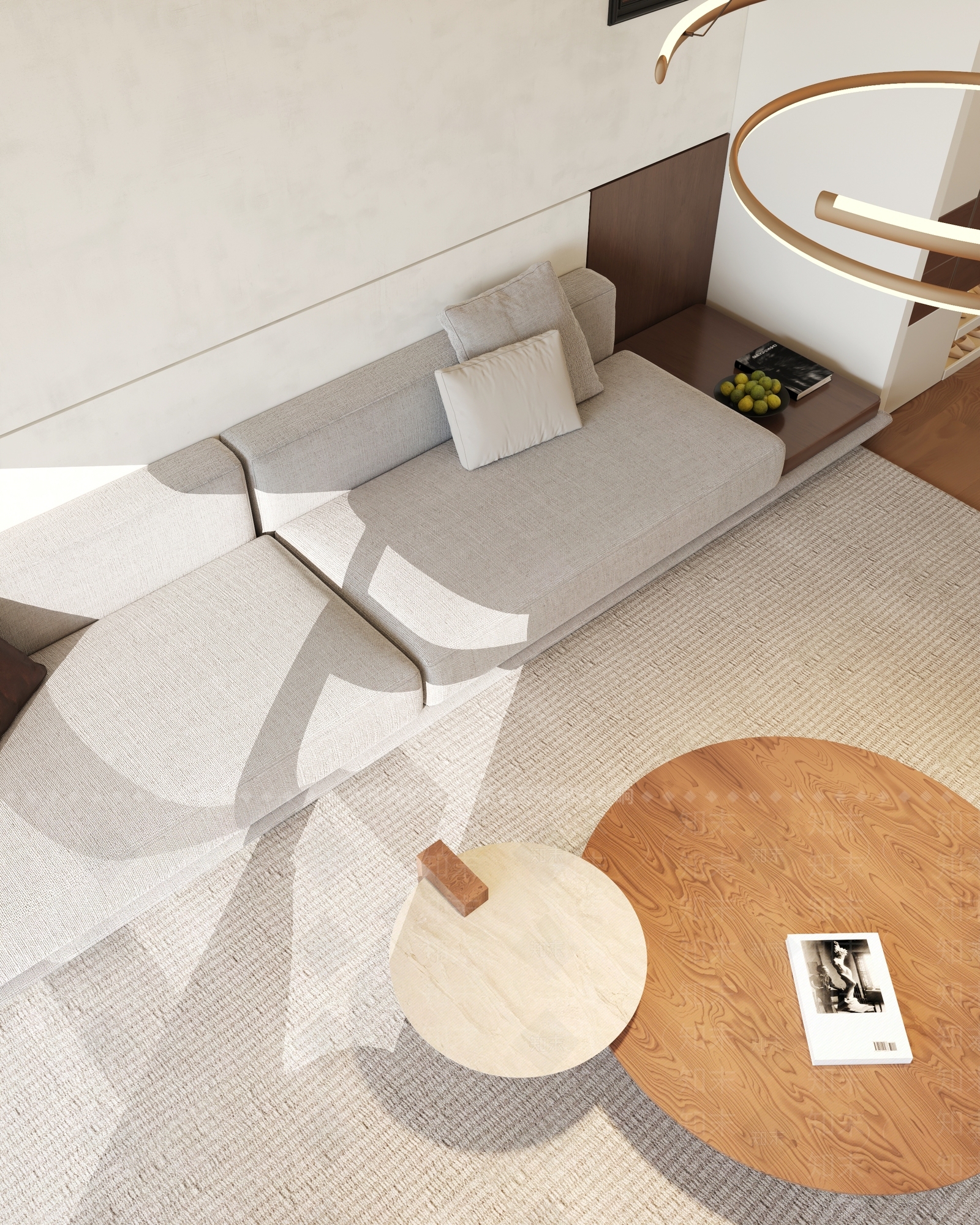 现代三人沙发3D模型下载【ID:1196934252】