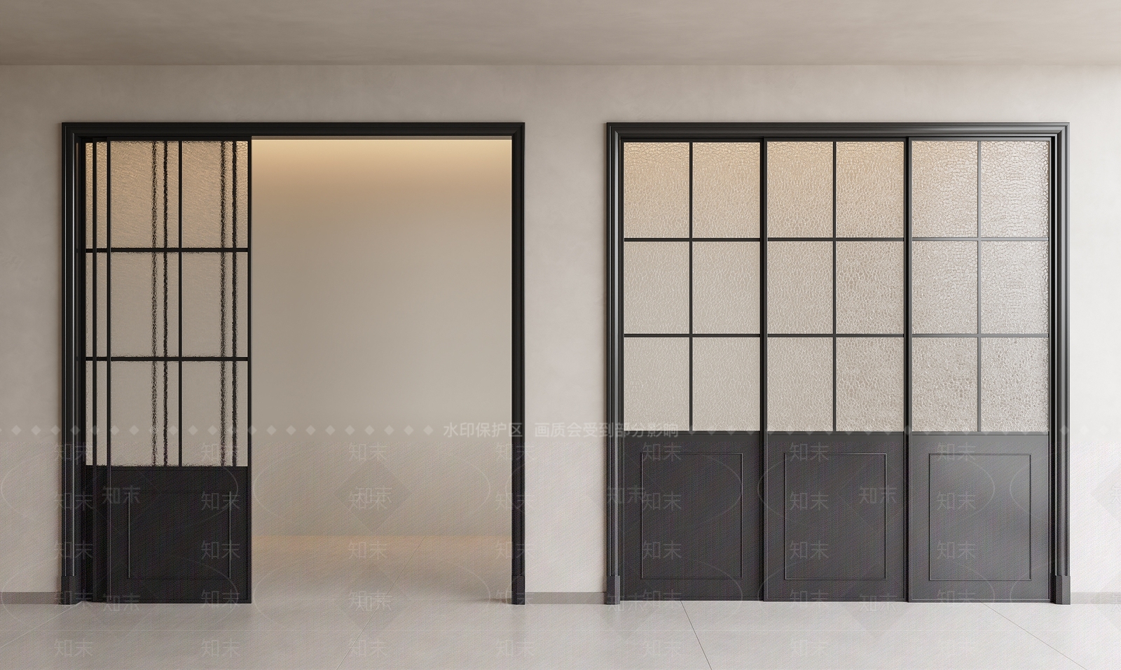 法式中古推拉门3D模型下载【ID:1196940192】