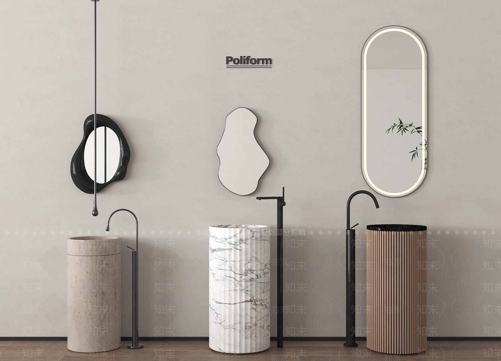 洗手台SU模型下载【ID:1196939053】