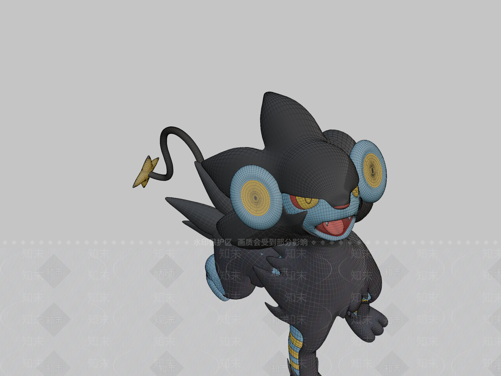 虚拟人物3D模型下载【ID:1196941786】