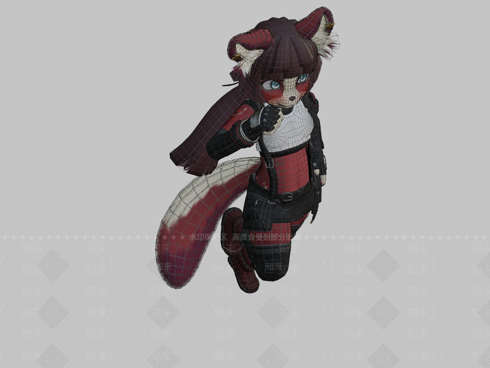 虚拟人物3D模型下载【ID:1196947761】