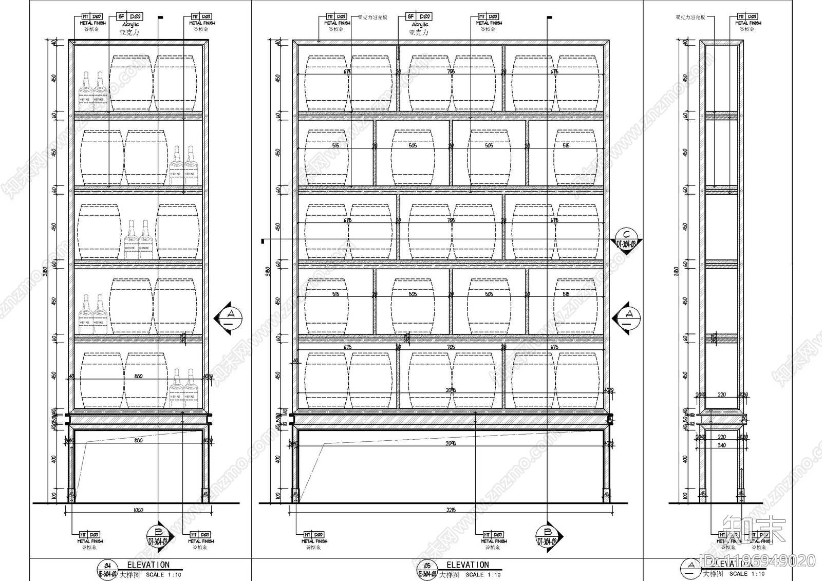柜体节点施工图下载【ID:1196949020】