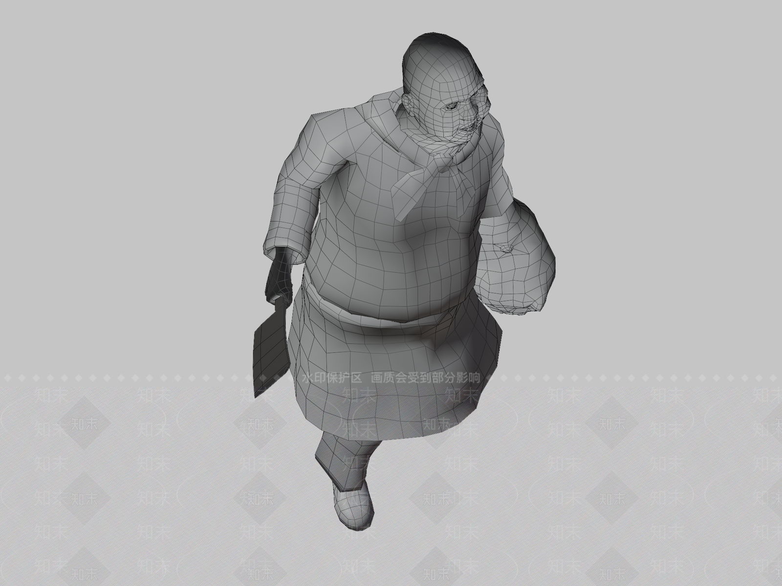 虚拟人物3D模型下载【ID:1196949764】