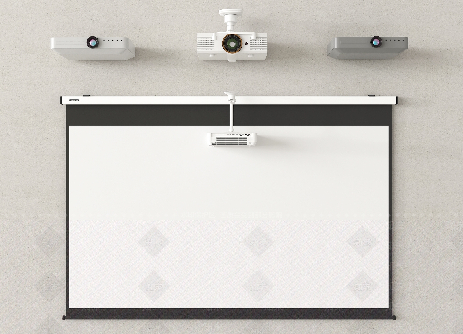 投影3D模型下载【ID:1196949986】