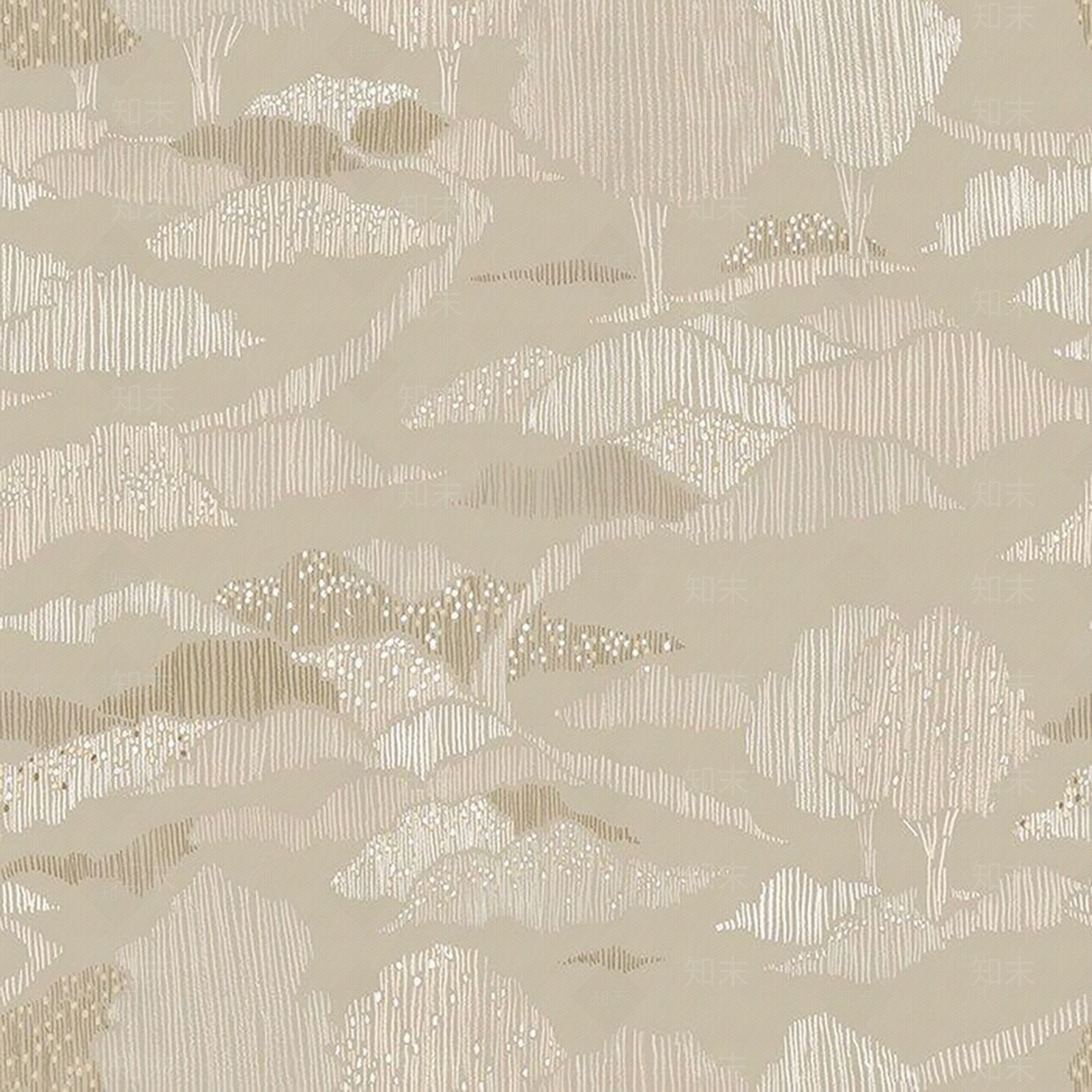 新中式中古花纹壁纸贴图下载【ID:1196956274】