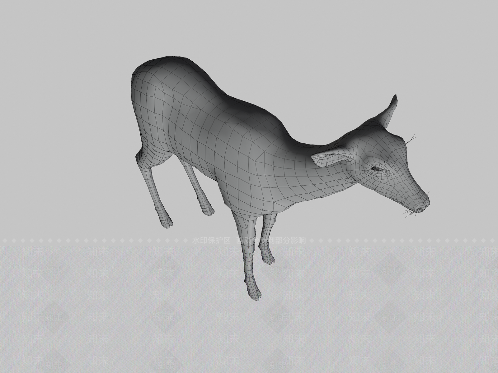 其他动物3D模型下载【ID:1196960432】