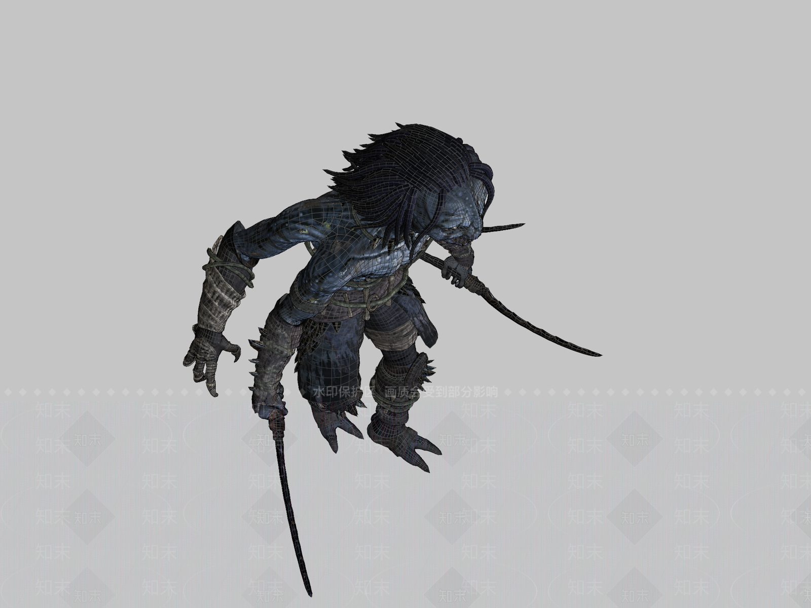 虚拟人物3D模型下载【ID:1196962161】