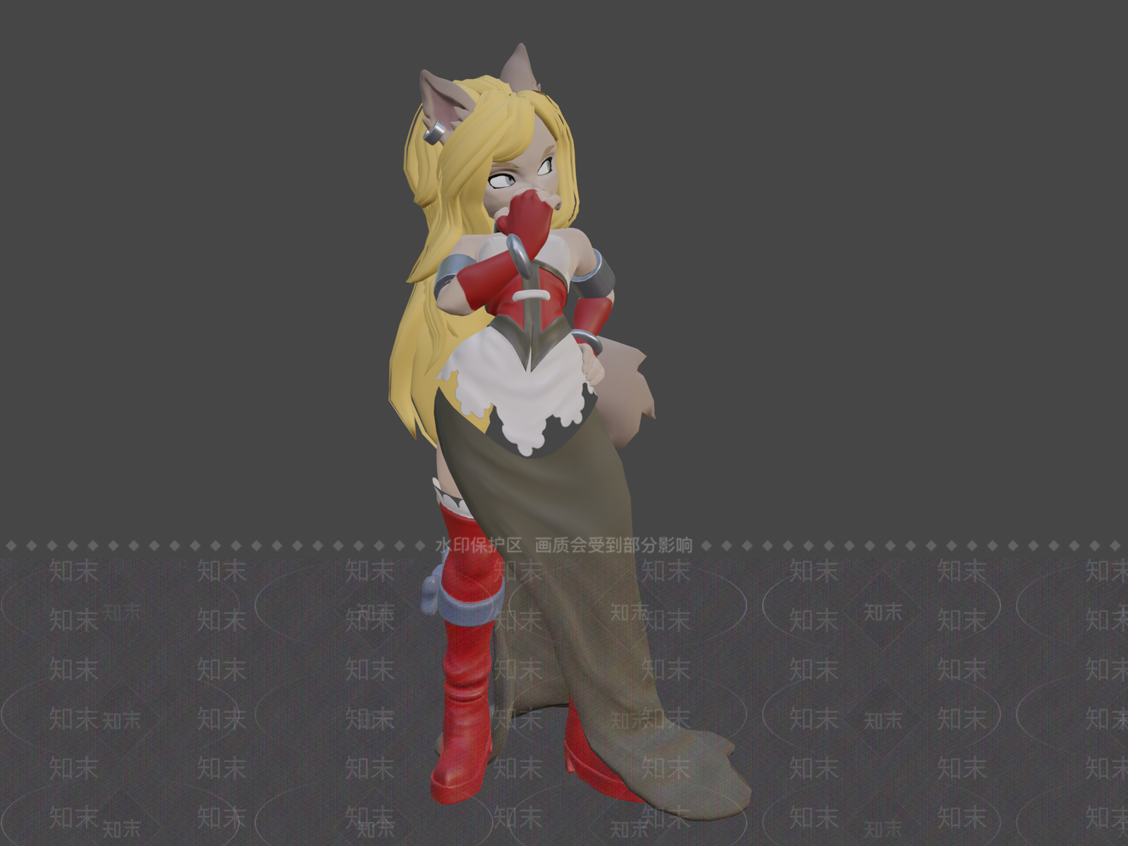 虚拟人物3D模型下载【ID:1196962652】