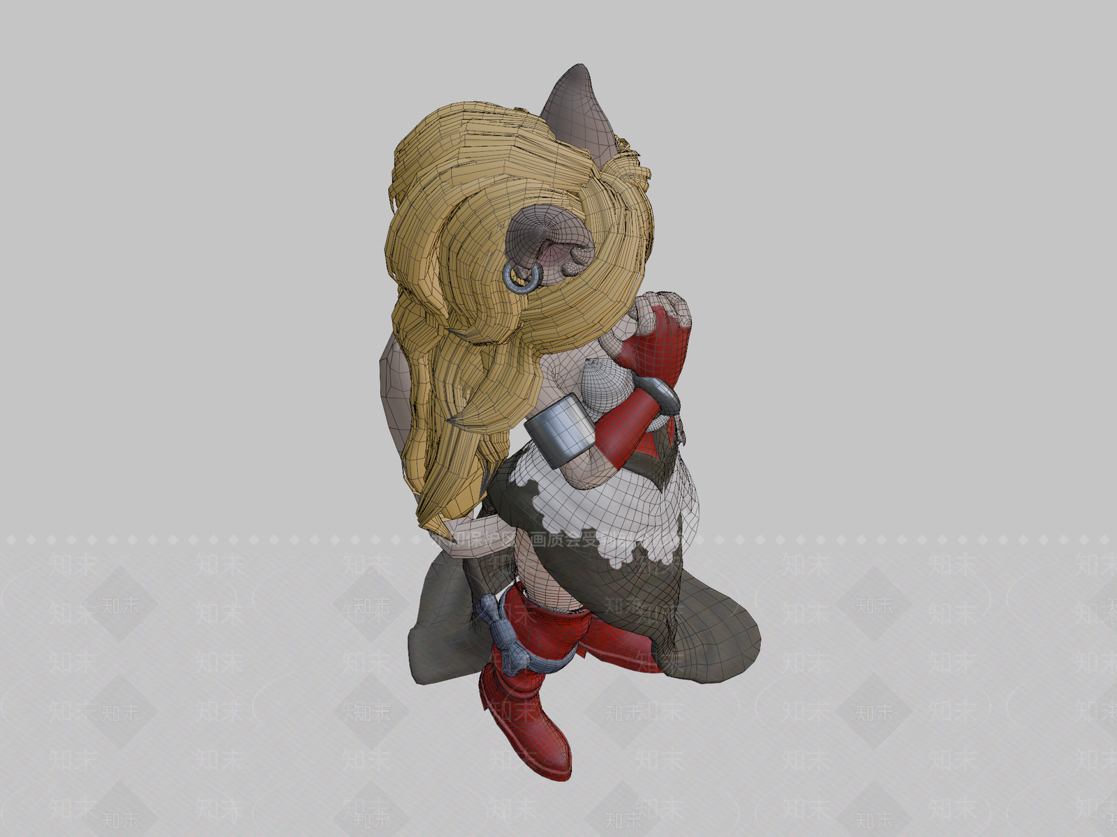 虚拟人物3D模型下载【ID:1196962652】