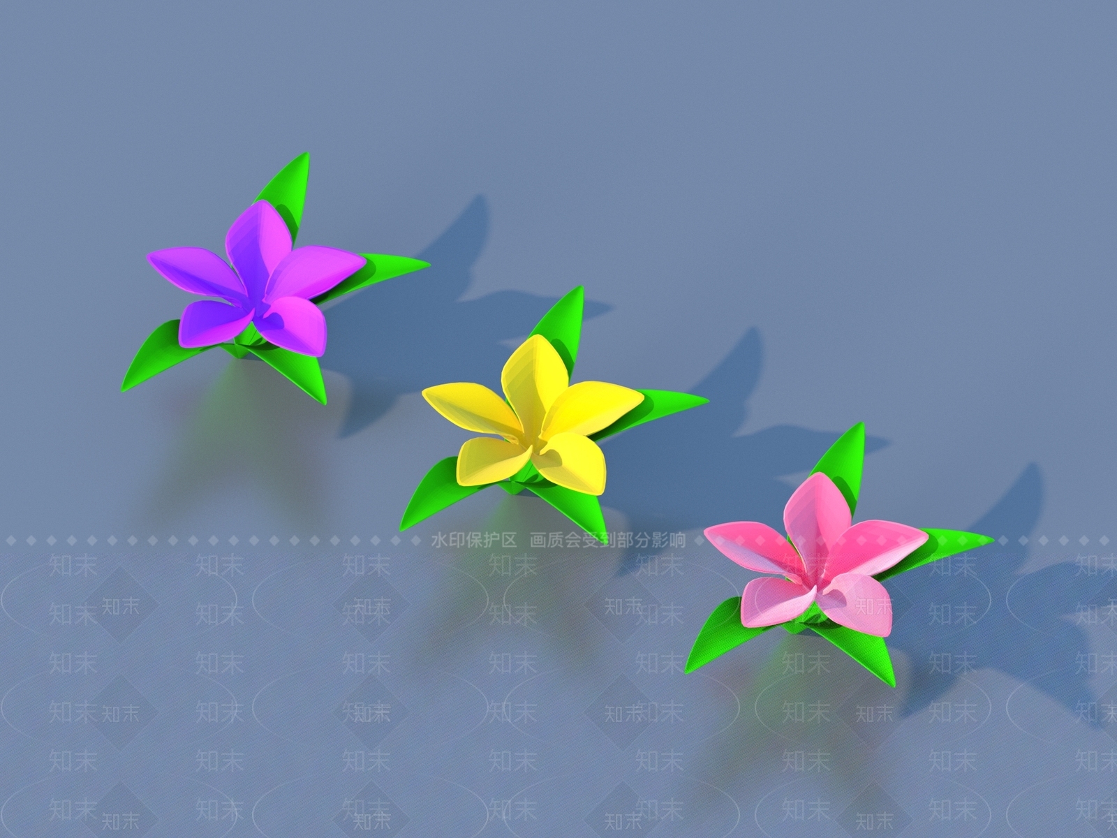 花3D模型下载【ID:1196962700】