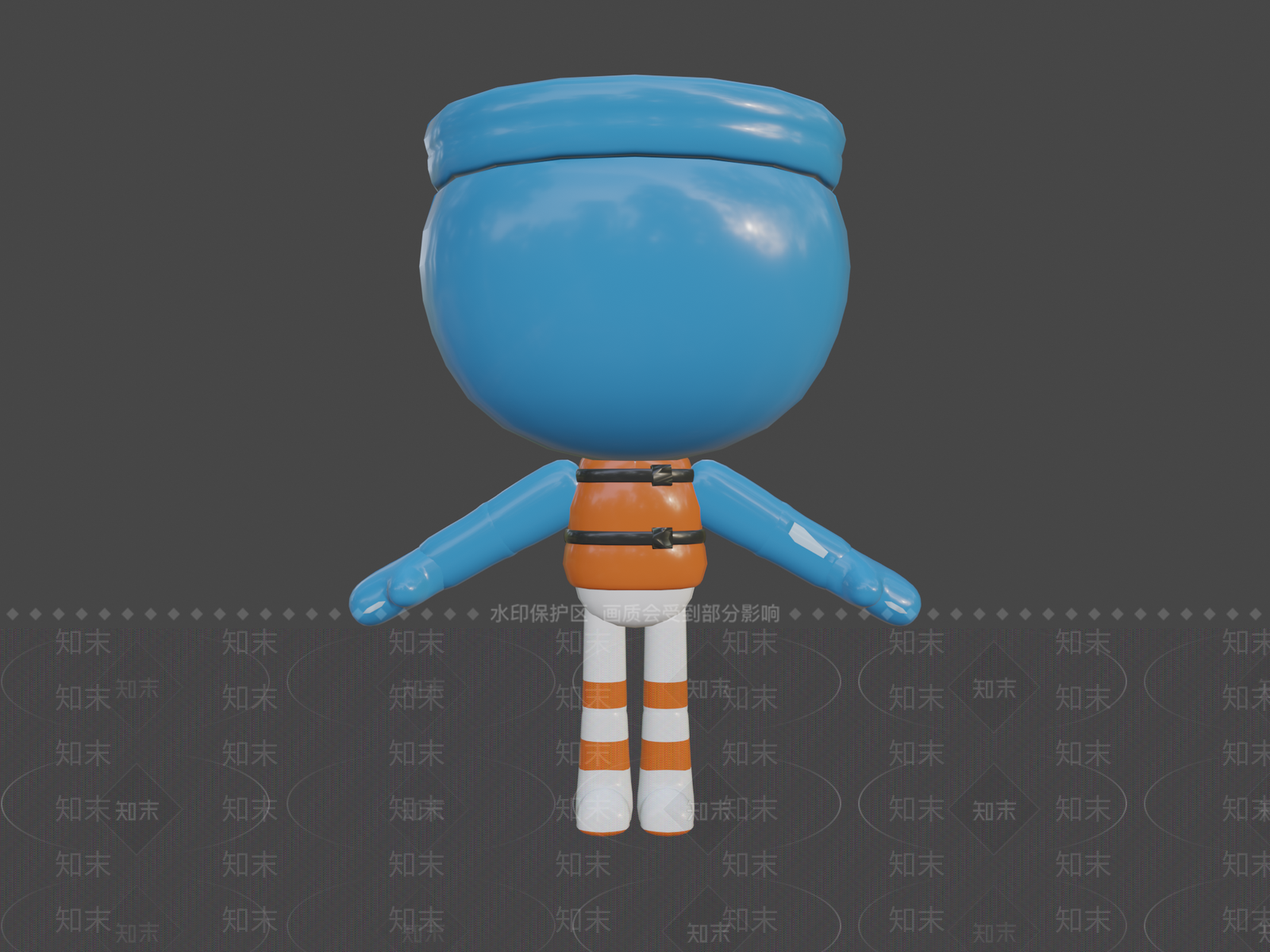虚拟人物3D模型下载【ID:1196966314】