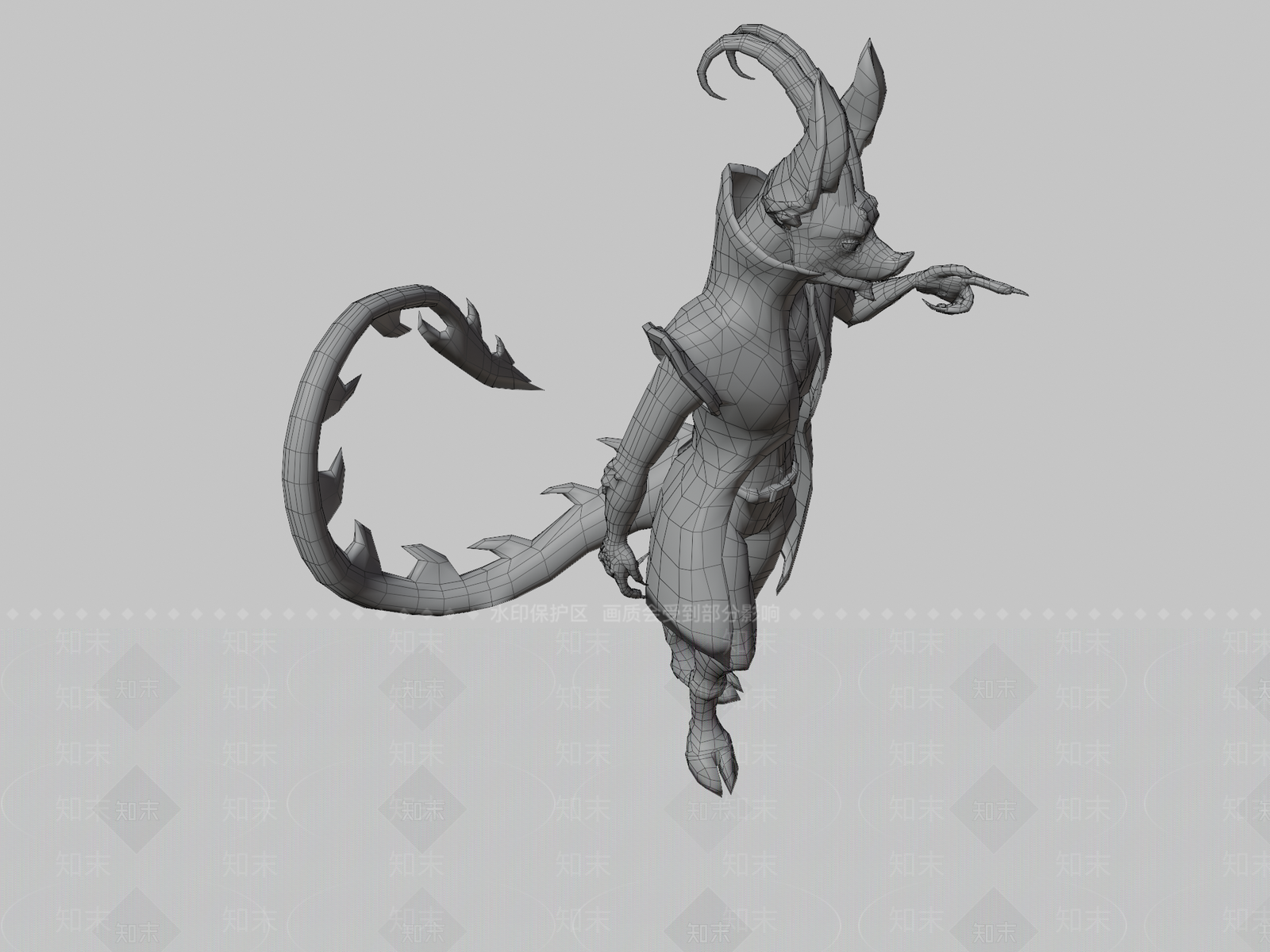 虚拟人物3D模型下载【ID:1196968895】