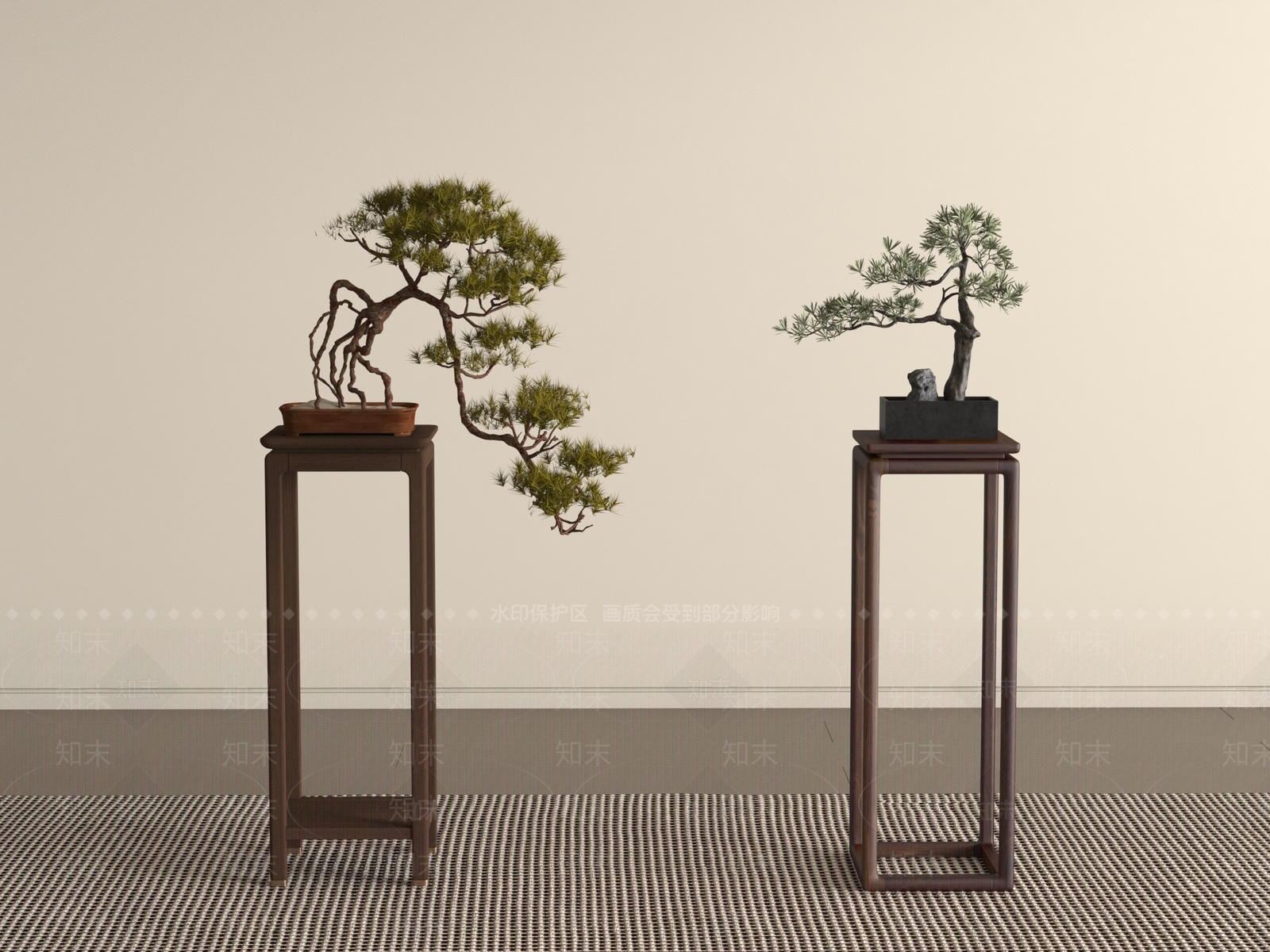 花几SU模型下载【ID:1196973402】