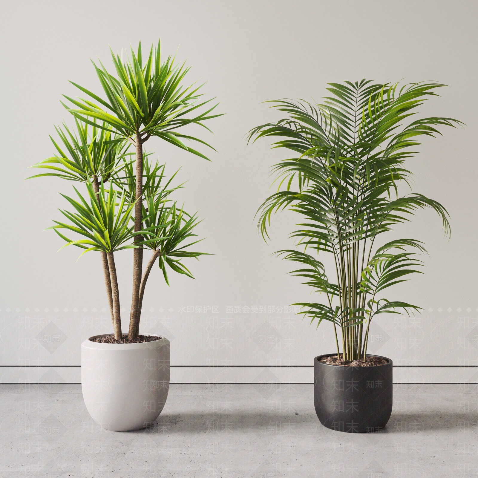 盆栽3D模型下载【ID:1196987800】