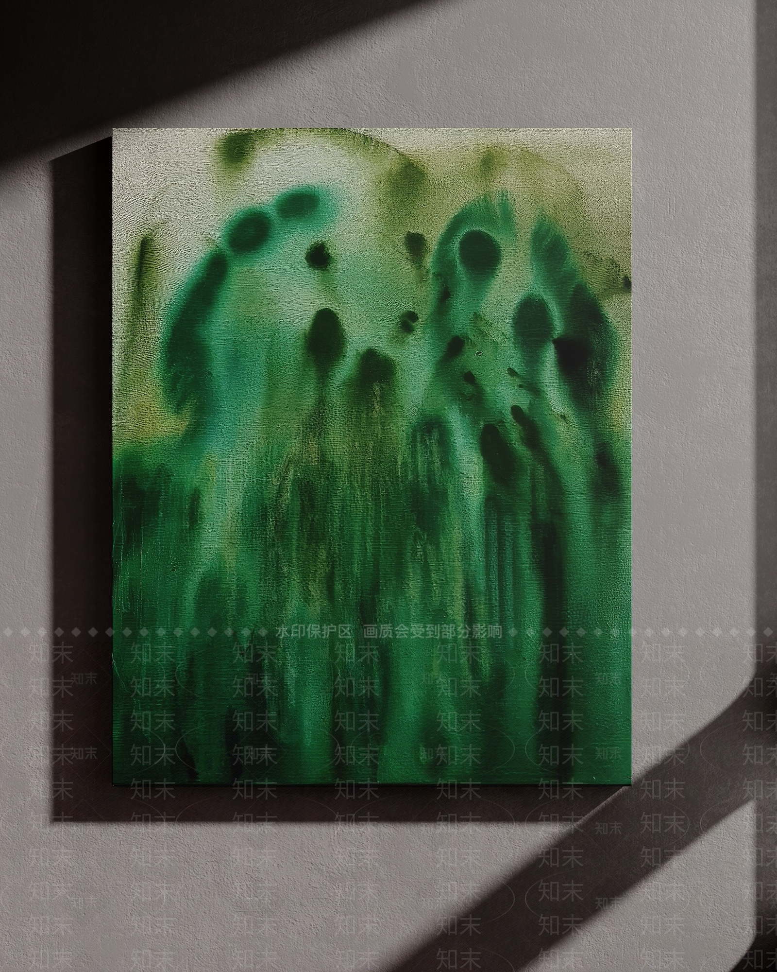 奶油简约挂画3D模型下载【ID:1196977613】