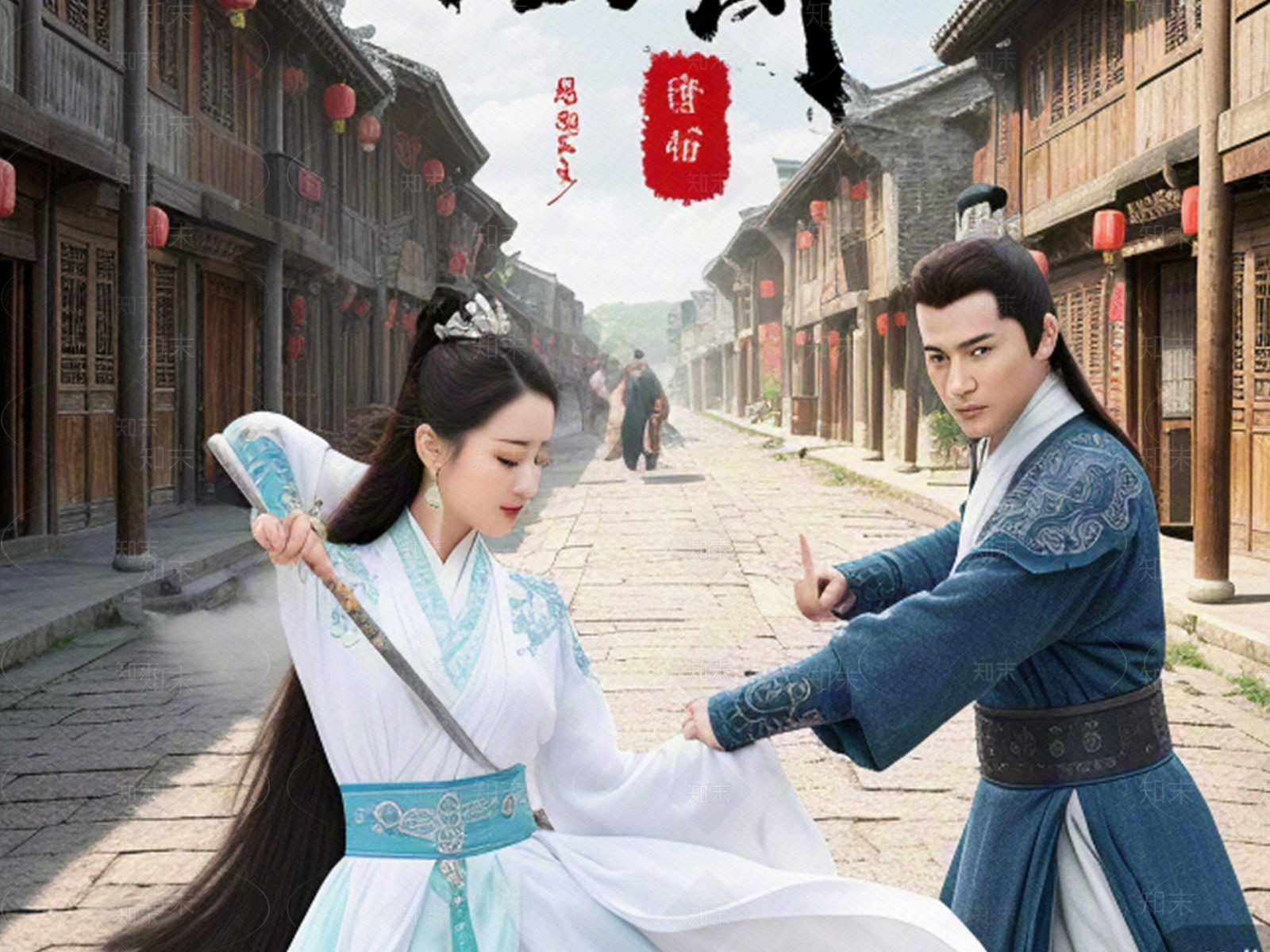 现代新中式电视屏幕贴图下载【ID:1196978065】