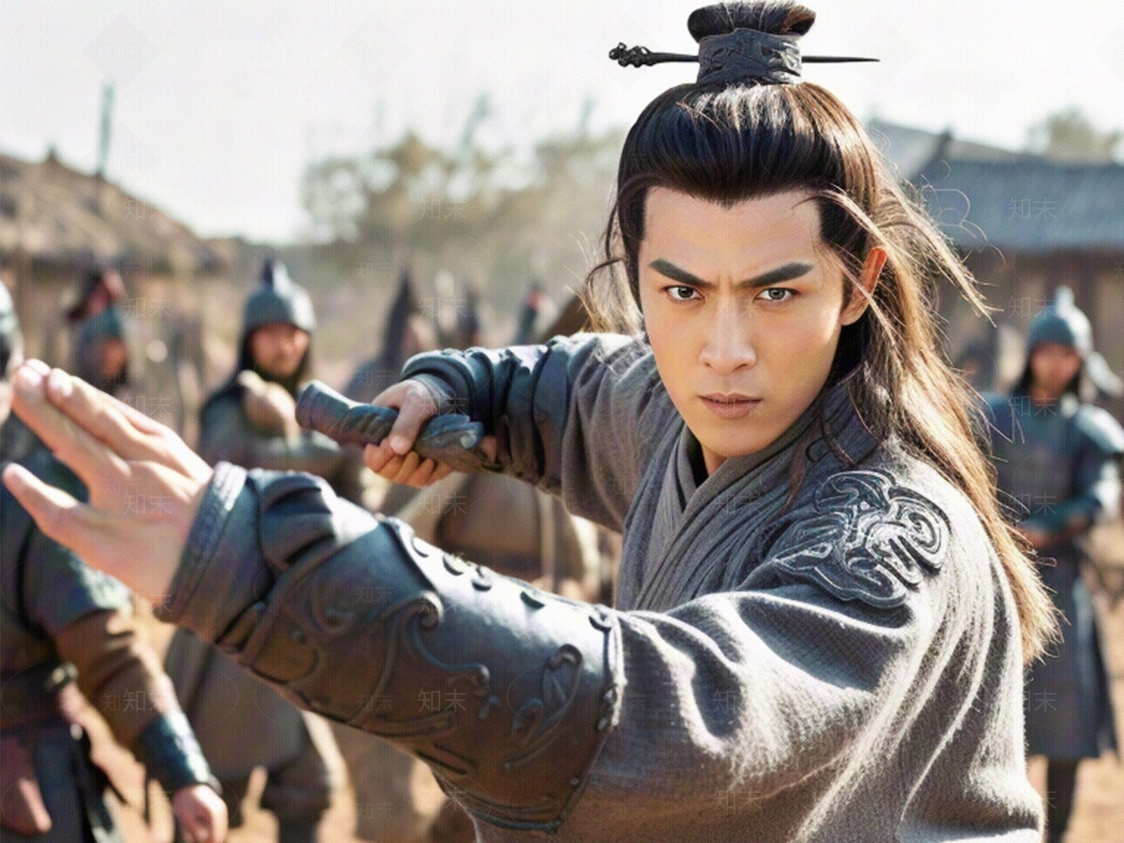 新中式中式电视屏幕贴图下载【ID:1196978200】