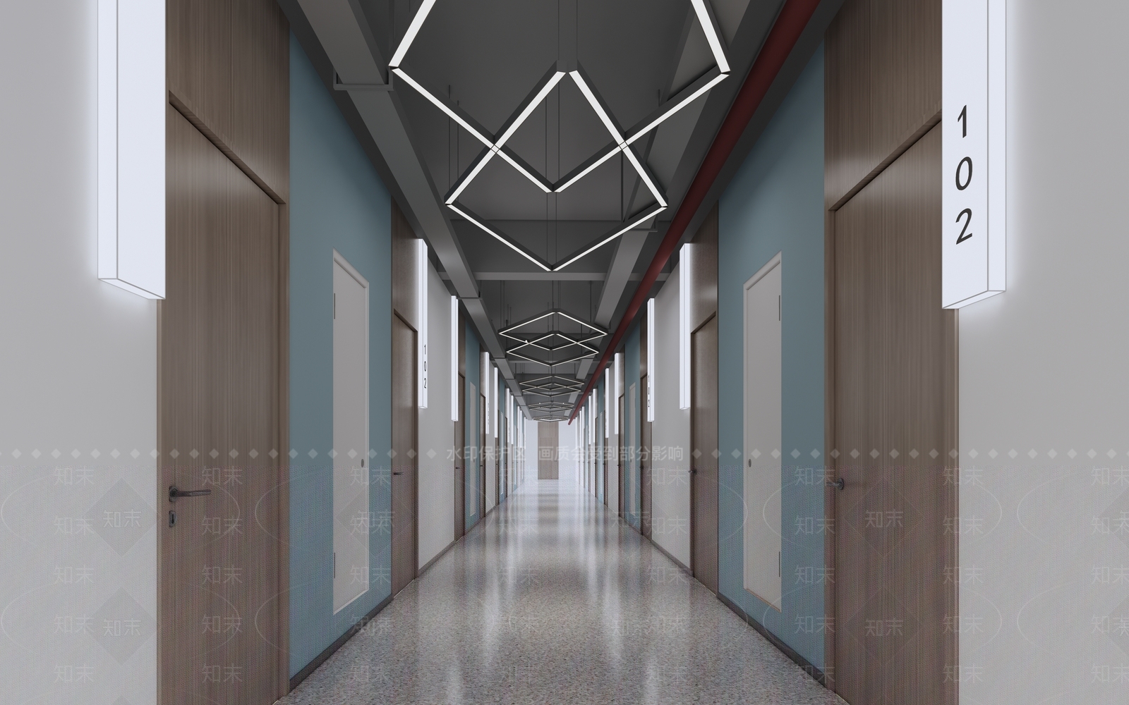 现代宿舍SU模型下载【ID:1196981502】