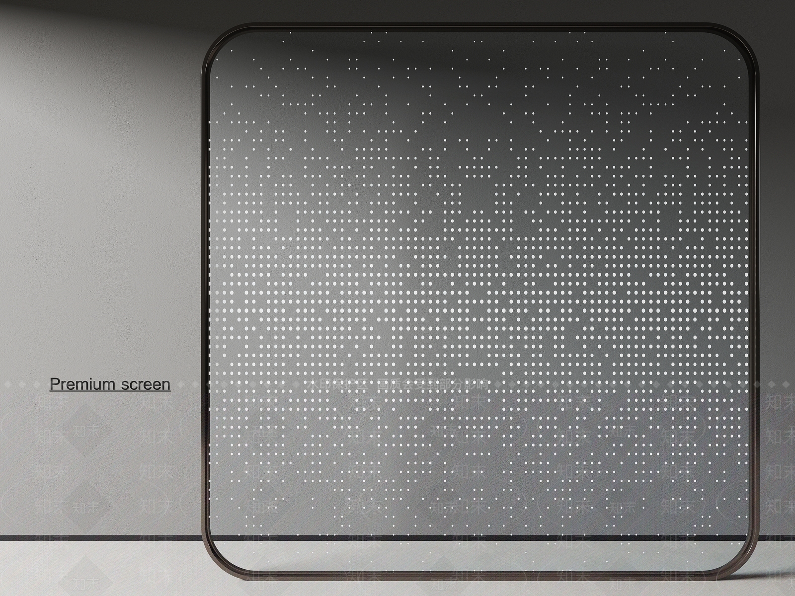 现代隔断SU模型下载【ID:1196985312】