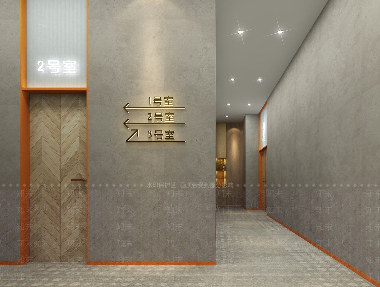 现代原木电影院3D模型下载【ID:1196996051】