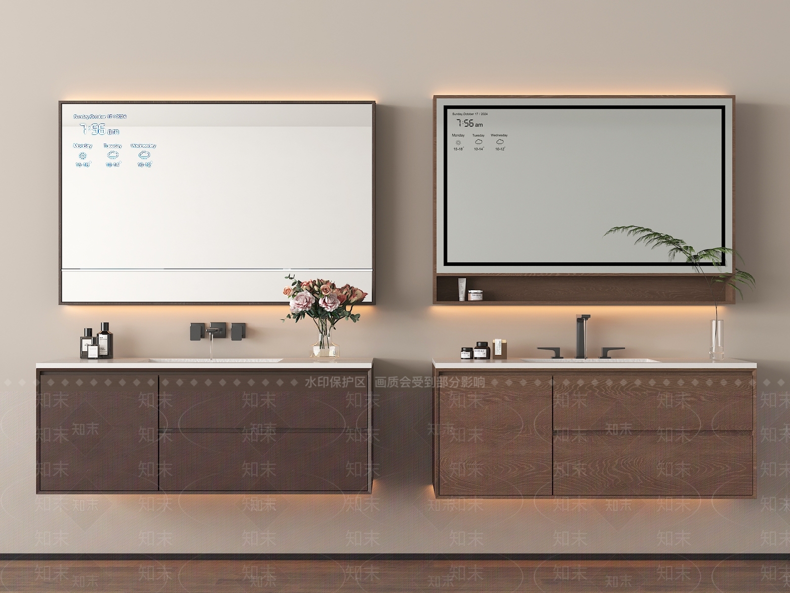 浴室柜3D模型下载【ID:1197005600】
