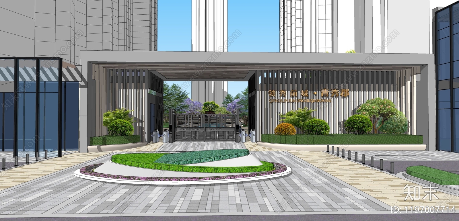 其他景观cad施工图下载【ID:1197007714】