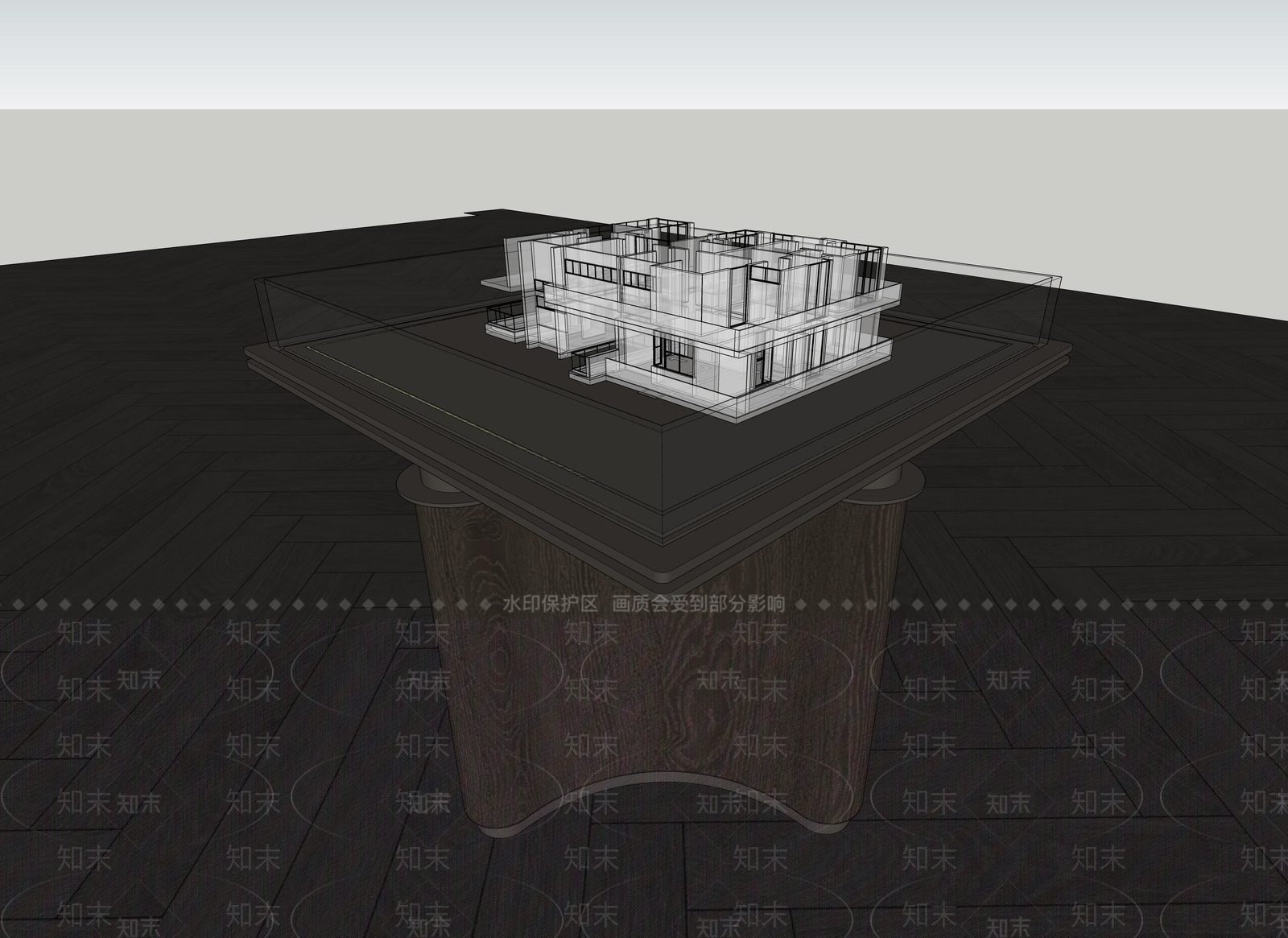 新中式日式其他架子SU模型下载【ID:1197012848】