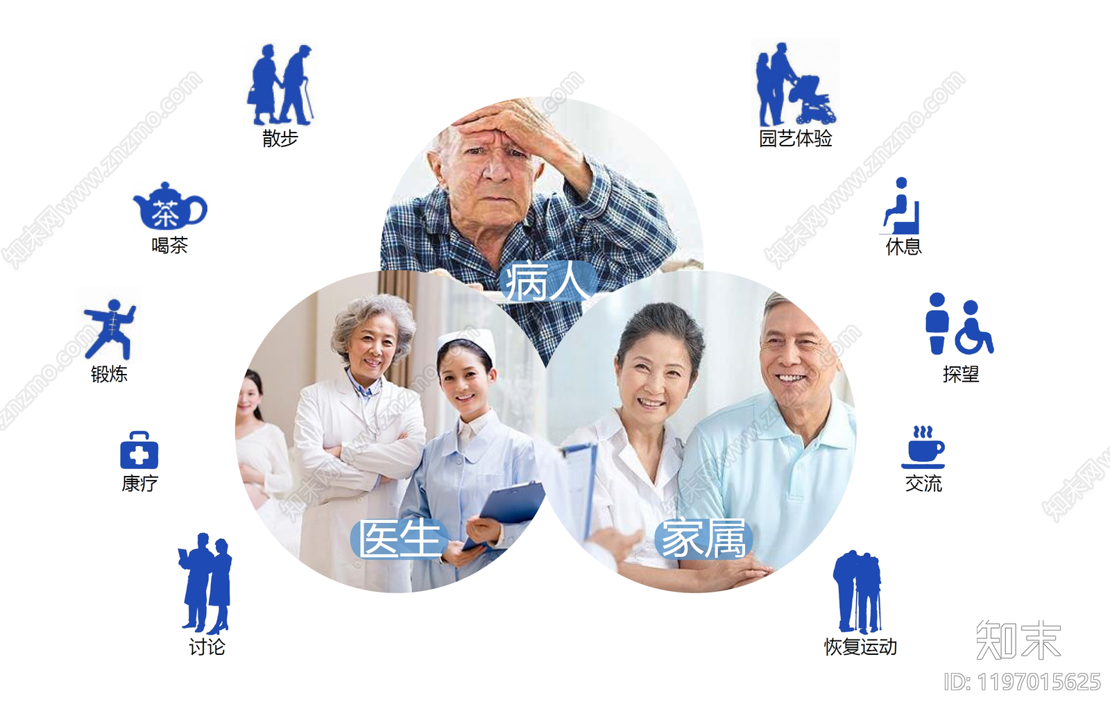 现代简约医院景观下载【ID:1197015625】
