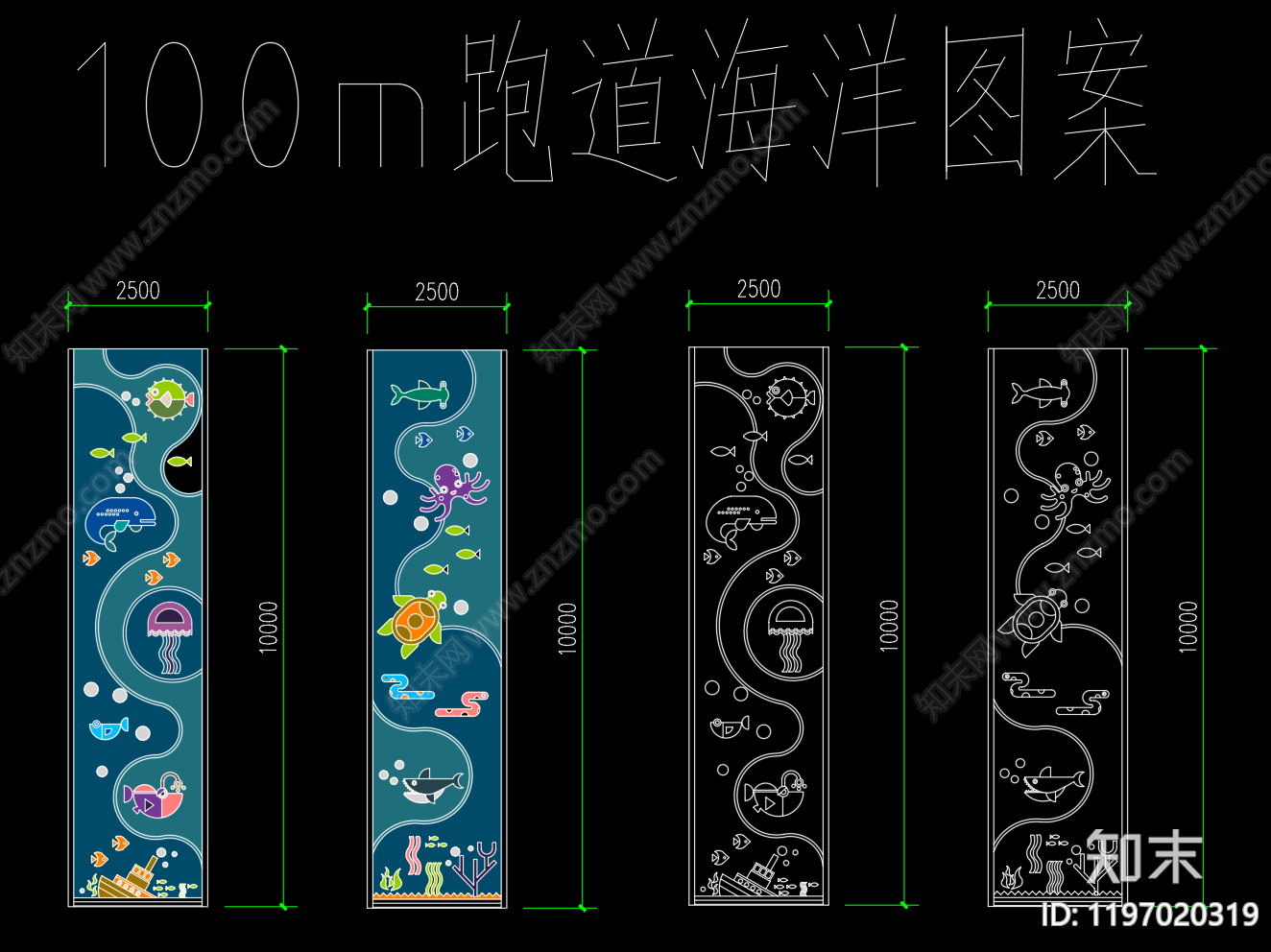 现代铺装图库施工图下载【ID:1197020319】