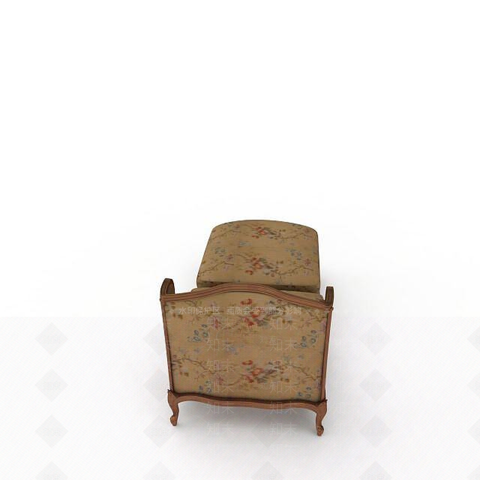 现代休闲躺椅3D模型下载【ID:1197023451】