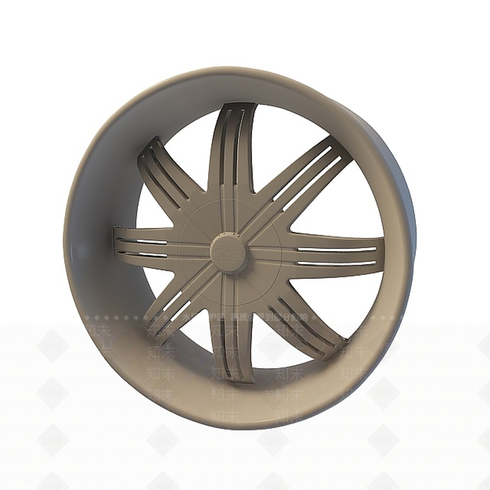 现代钢圈3D模型下载【ID:1197025589】