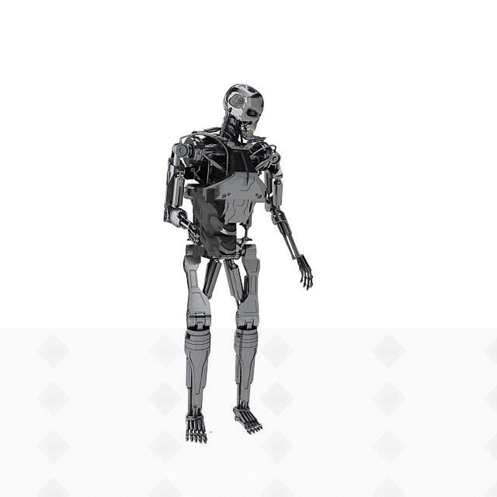 现代终结者机器人3D模型下载【ID:1197029063】