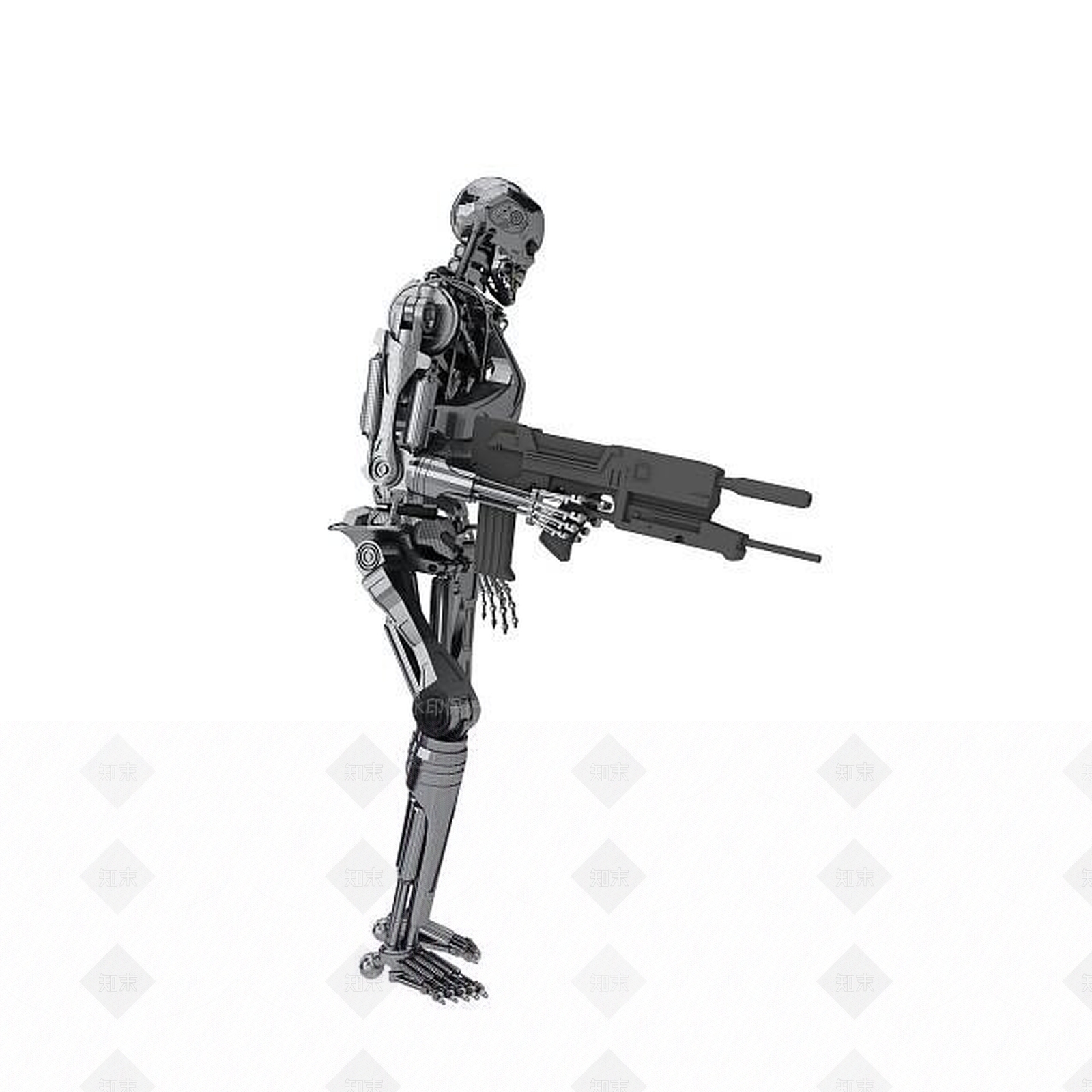现代终结者机器人3D模型下载【ID:1197029063】
