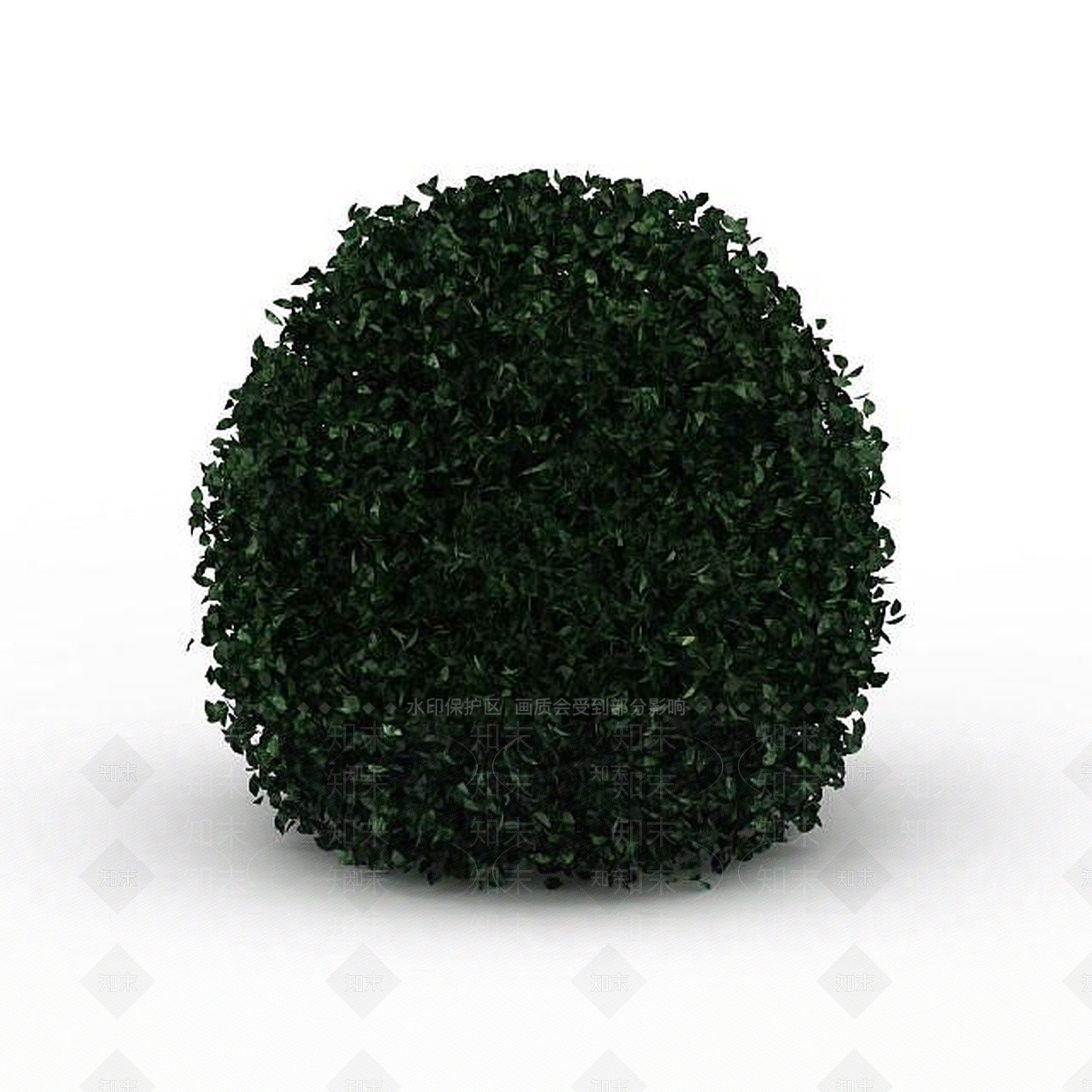 现代豆瓣冬青3D模型下载【ID:1197029340】