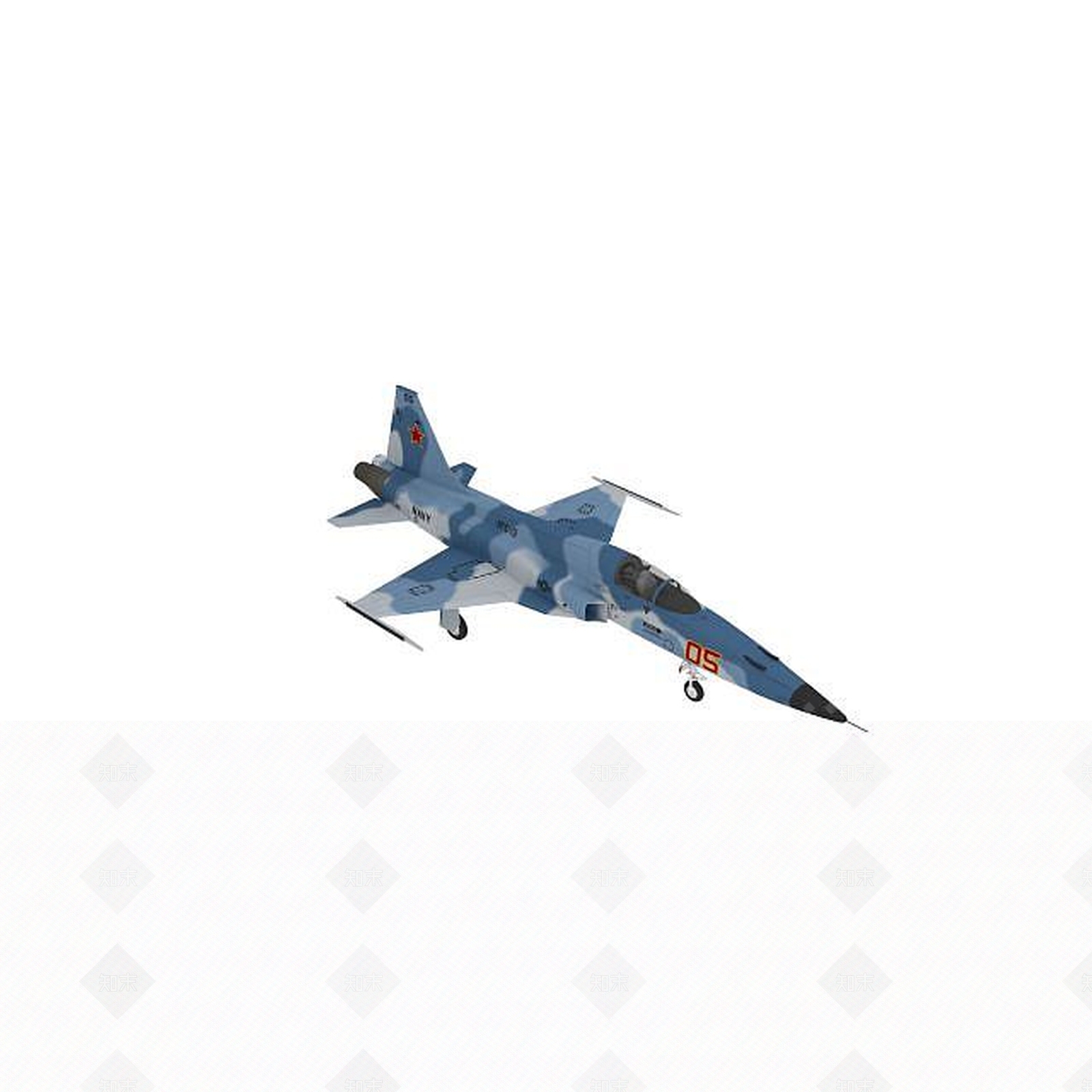现代歼3D模型下载【ID:1197029496】